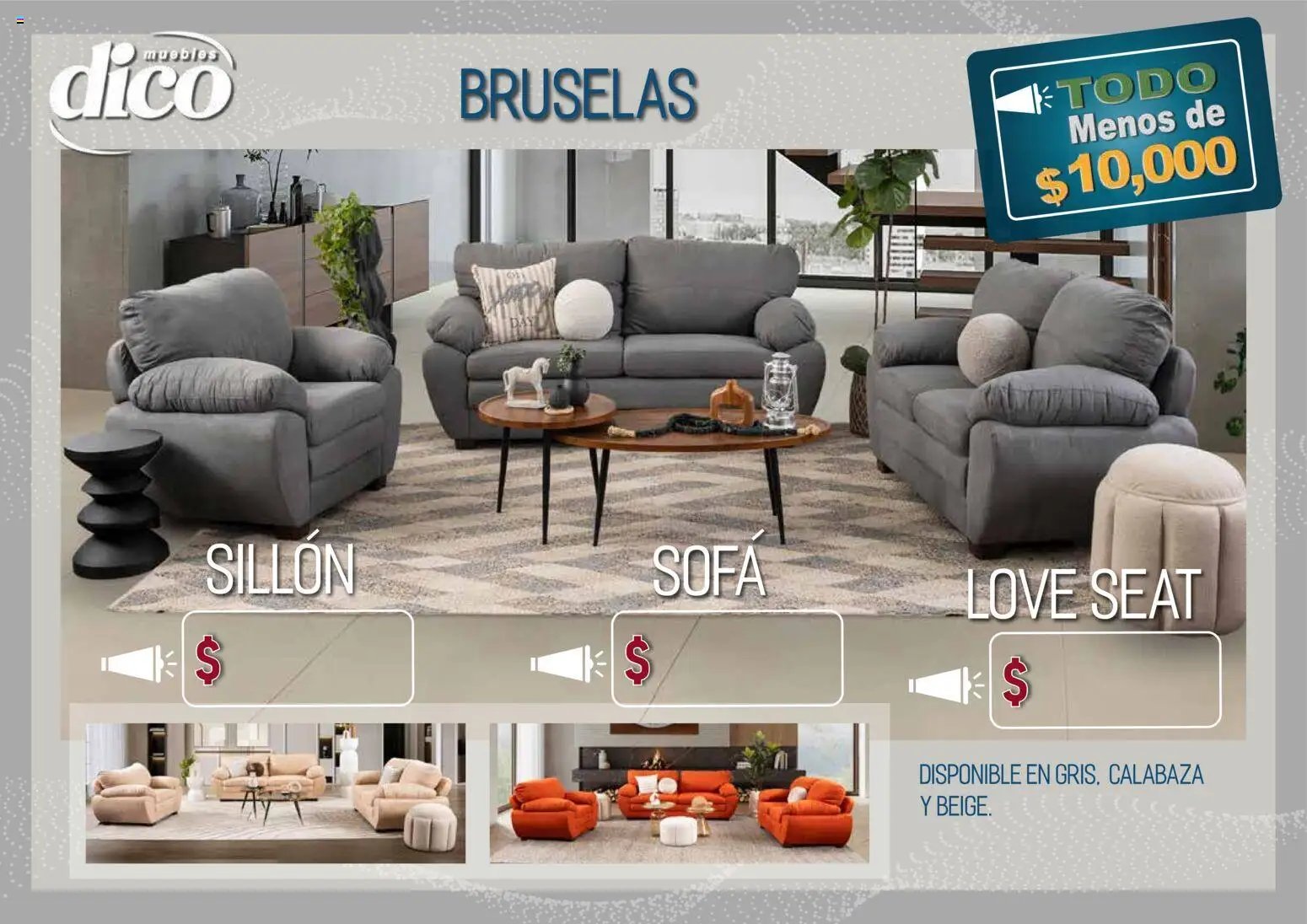 Muebles Dico oferta desde 09/04/2026 Muebles Dico catálogo Todo menos de 10000 Pacifico
