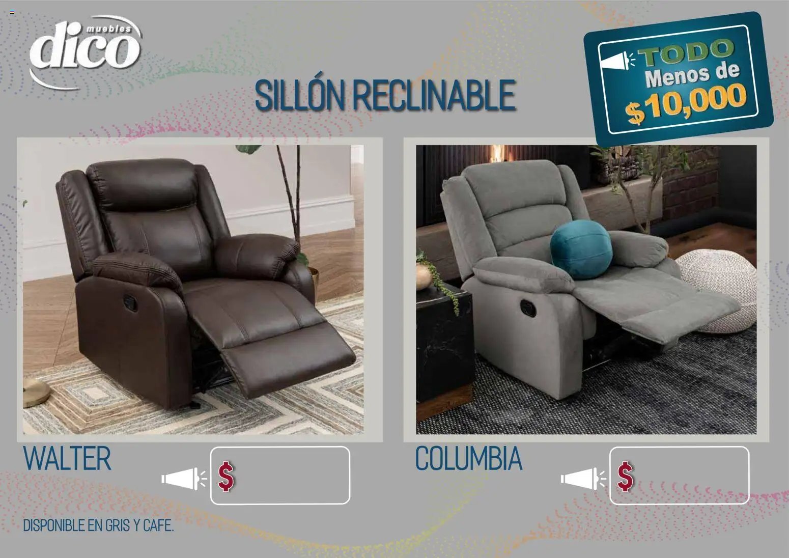 Muebles Dico oferta desde 09/04/2026 Muebles Dico catálogo Todo menos de 10000 Pacifico