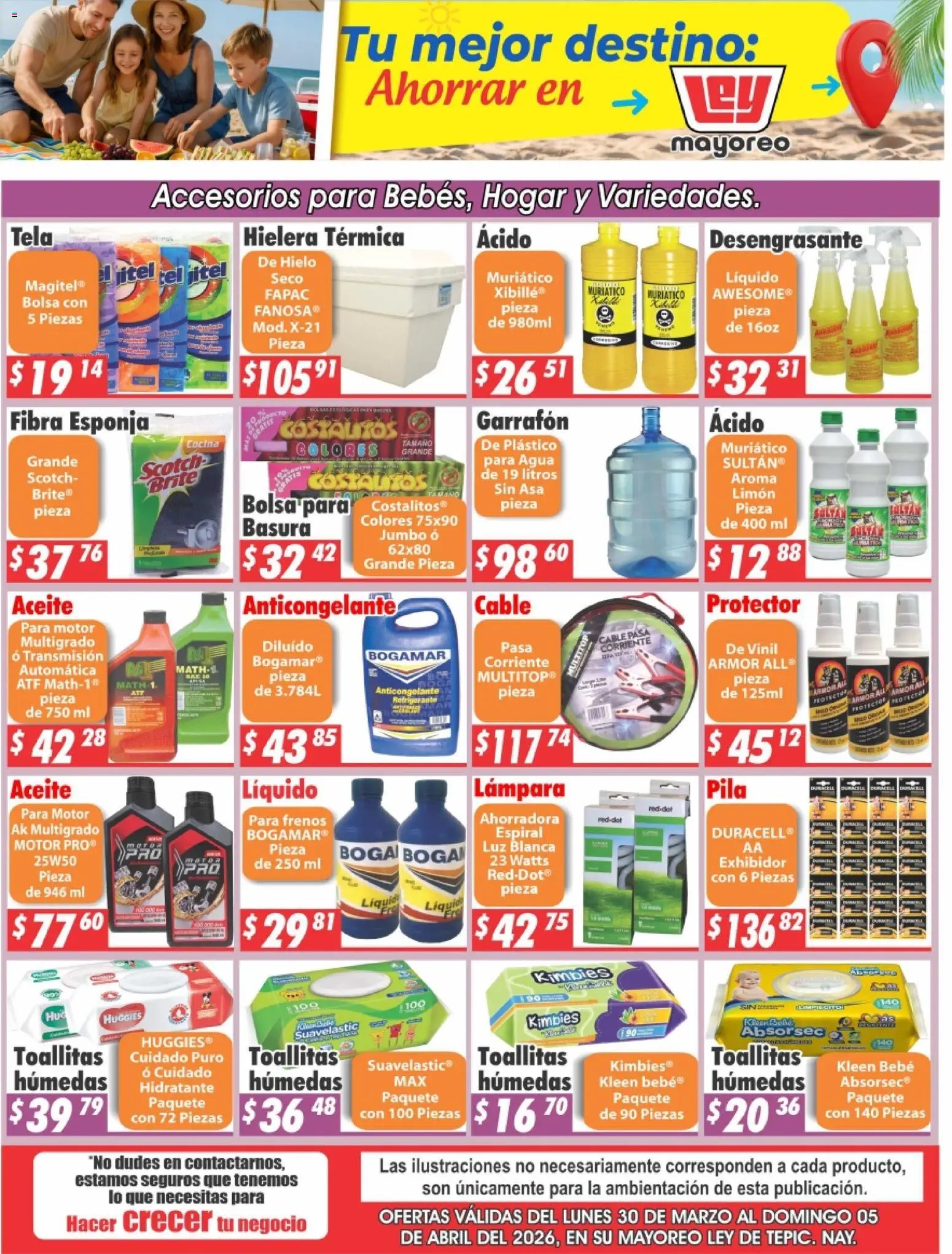 Casa Ley oferta desde 30/03/2026 Casa Ley folleto Tepic (2026-03-30 - 2026-04-05)