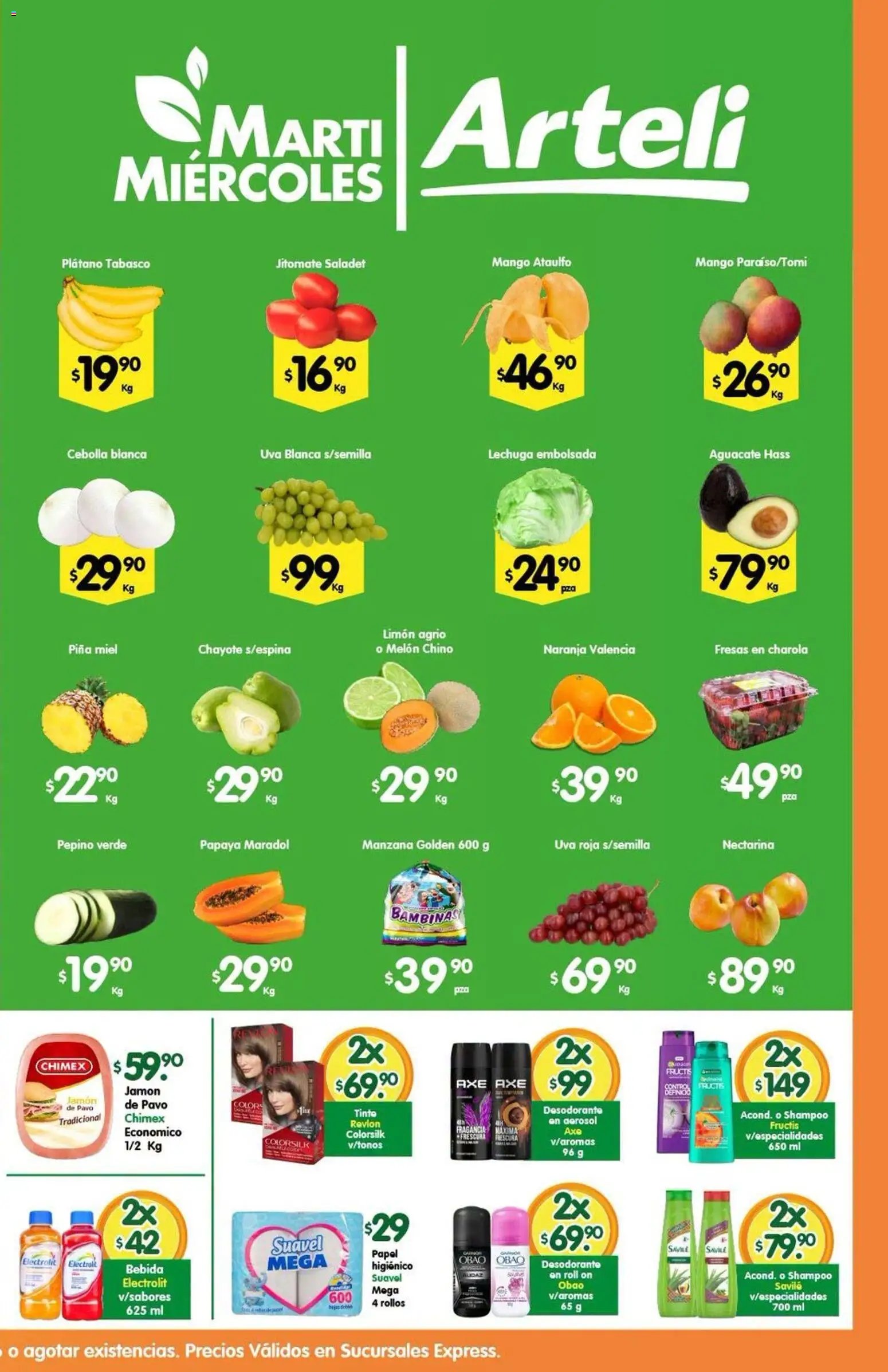 Arteli oferta desde 30/06/2026 Arteli folleto Express