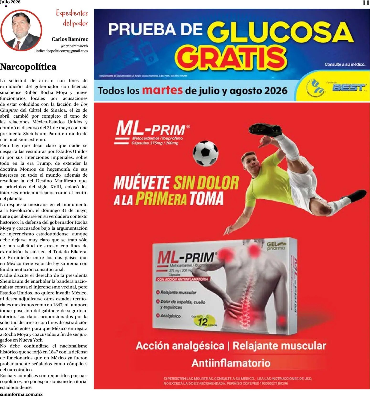 Farmacias Similares oferta desde 01/07/2026 Farmacias Similares catálogo
