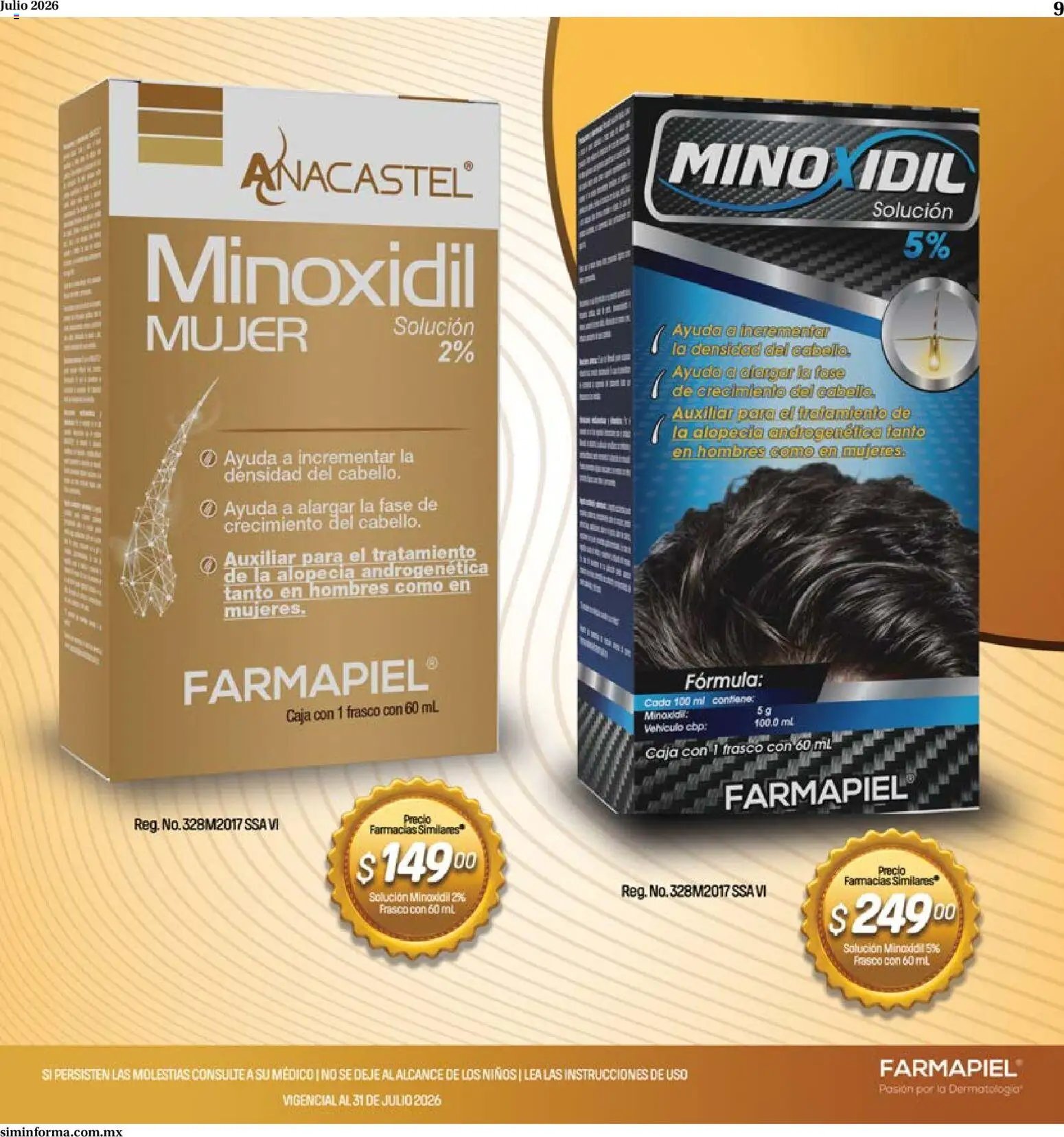Farmacias Similares oferta desde 01/07/2026 Farmacias Similares catálogo