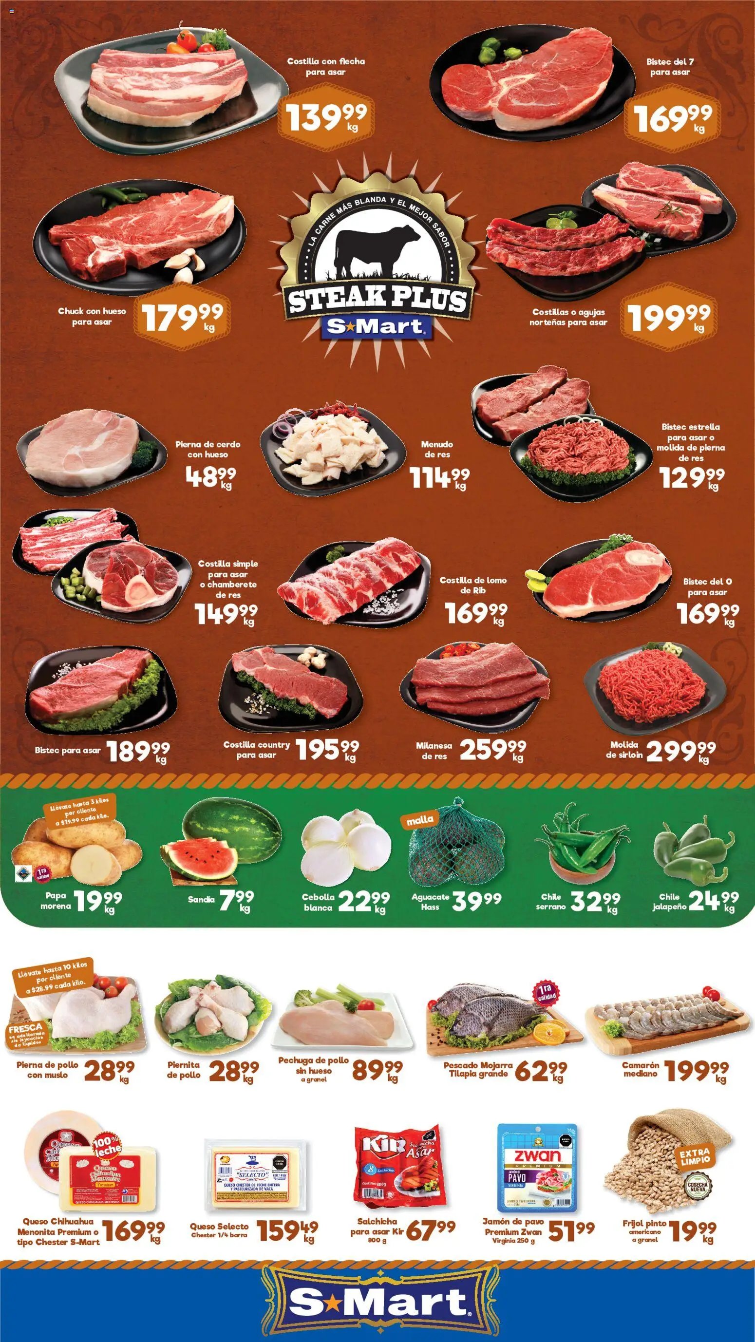 S-Mart oferta desde 10/07/2026 S-Mart folleto Nuevo Laredo