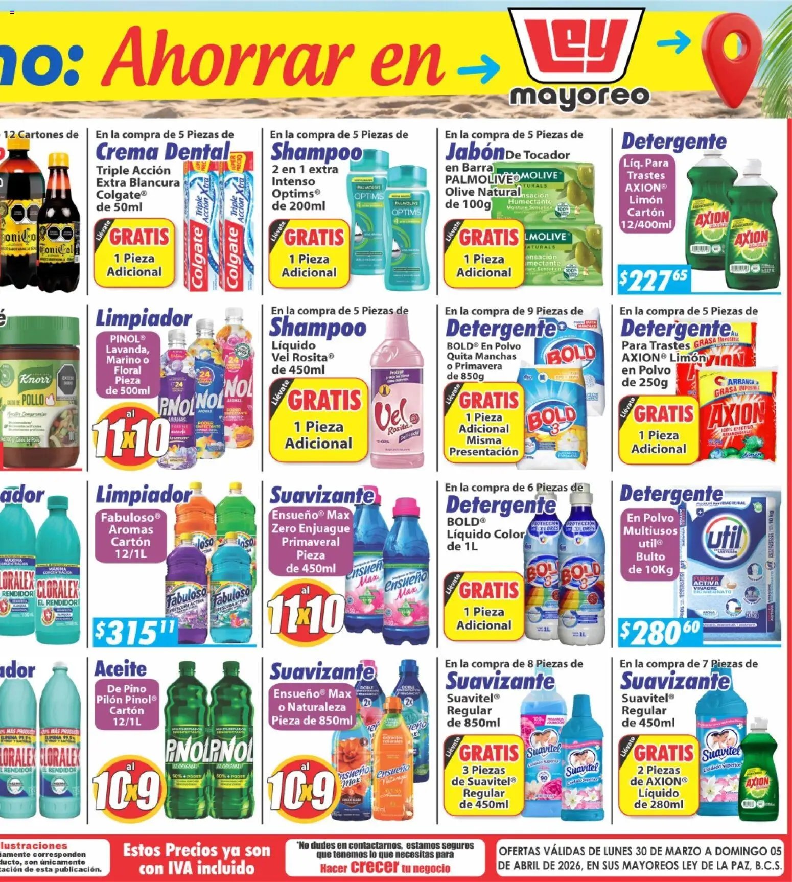 Casa Ley oferta desde 30/03/2026 Casa Ley folleto La Paz (2026-03-30 - 2026-04-05)