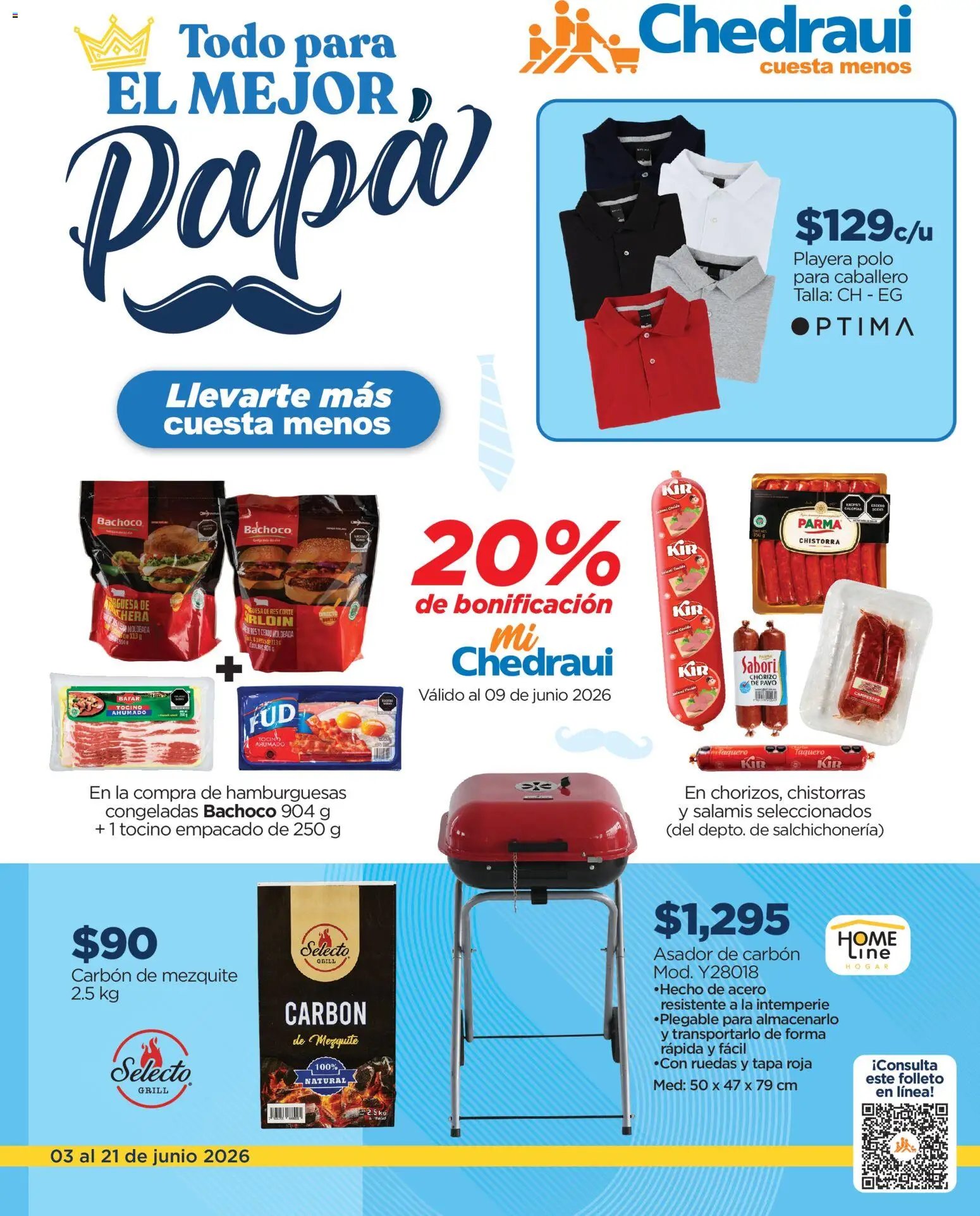 Chedraui oferta desde 03/06/2026 Chedraui folleto Todo para el mejor papá