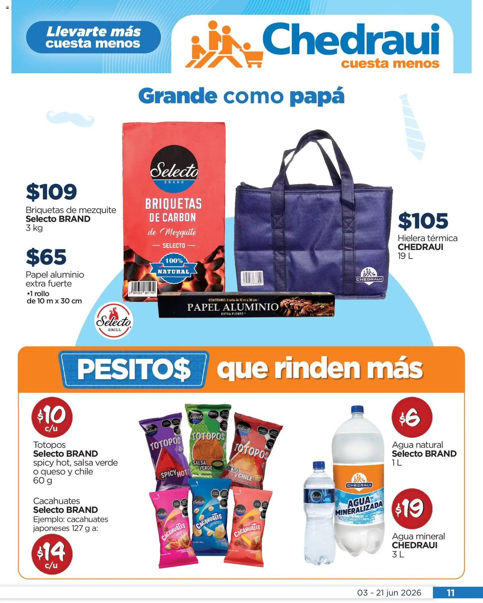Chedraui oferta desde 03/06/2026 Chedraui folleto Todo para el mejor papá