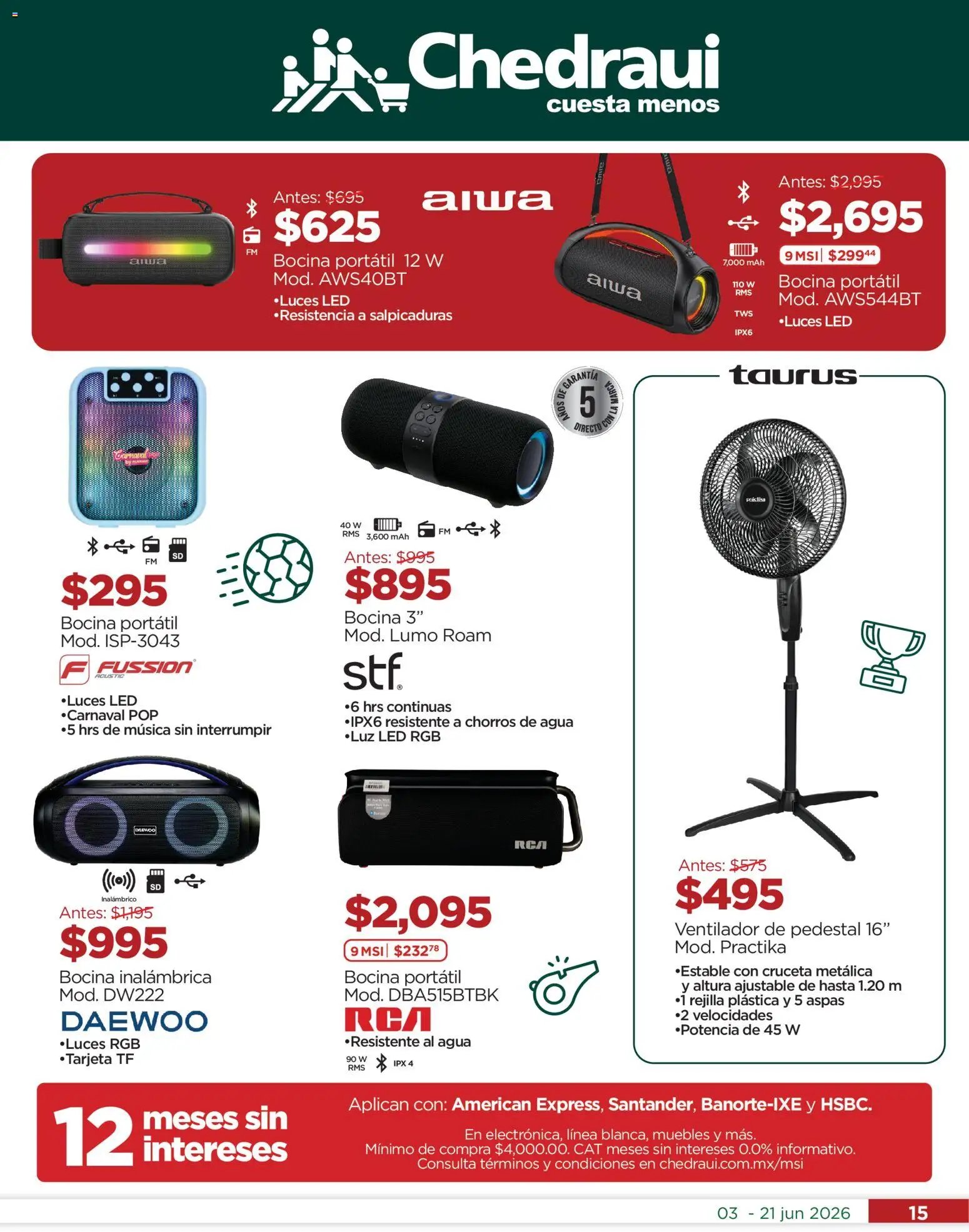 Chedraui oferta desde 03/06/2026 Chedraui folleto Todo para el mejor papá
