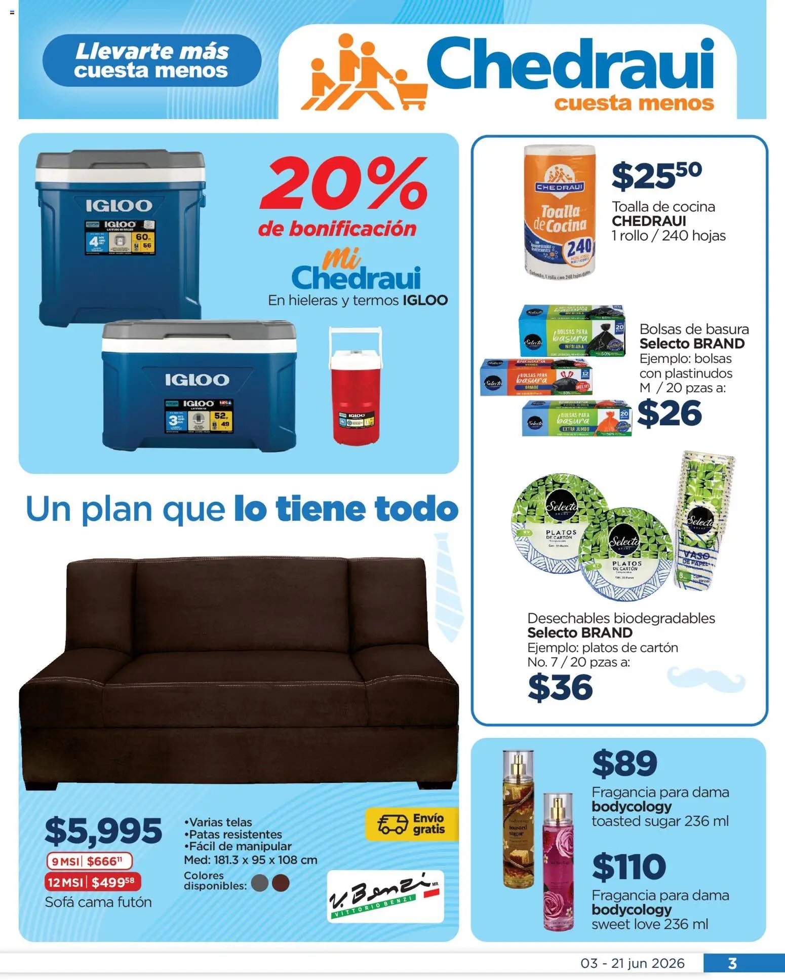 Chedraui oferta desde 03/06/2026 Chedraui folleto Todo para el mejor papá