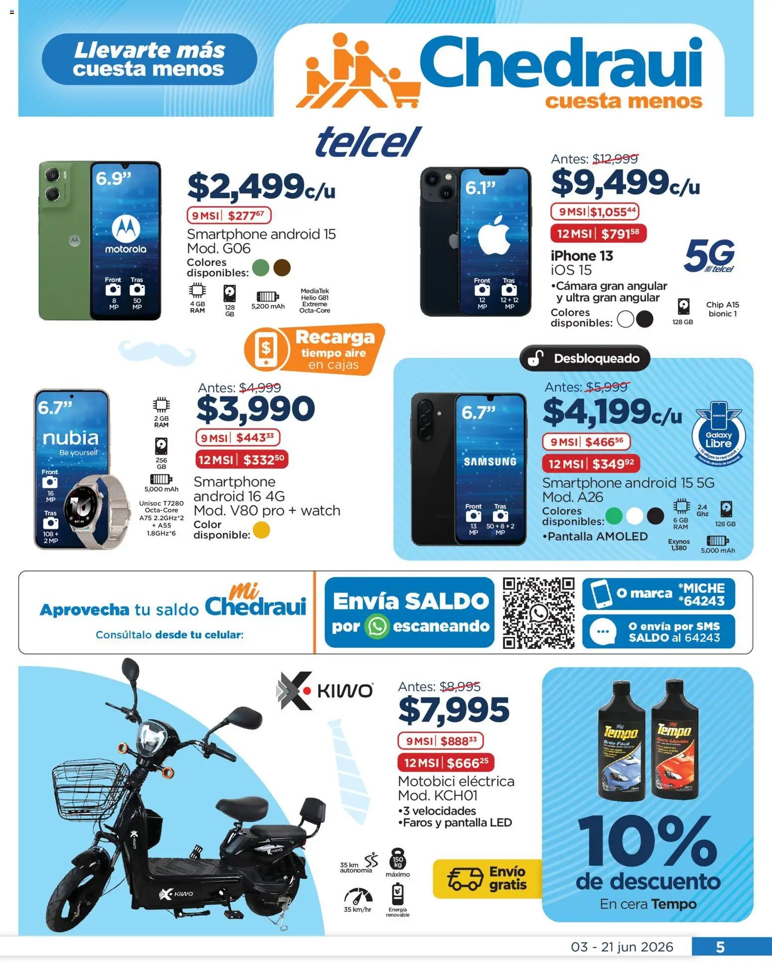 Chedraui oferta desde 03/06/2026 Chedraui folleto Todo para el mejor papá