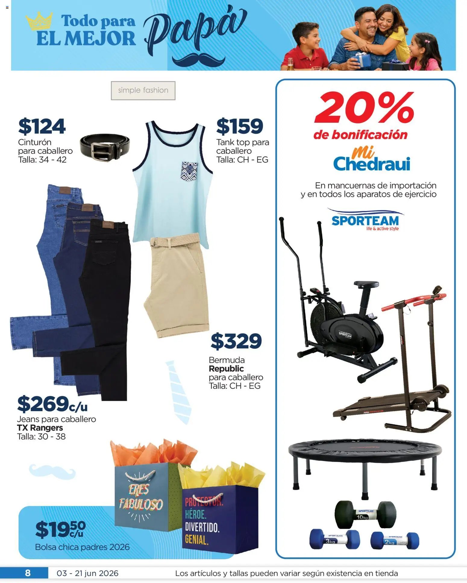 Chedraui oferta desde 03/06/2026 Chedraui folleto Todo para el mejor papá