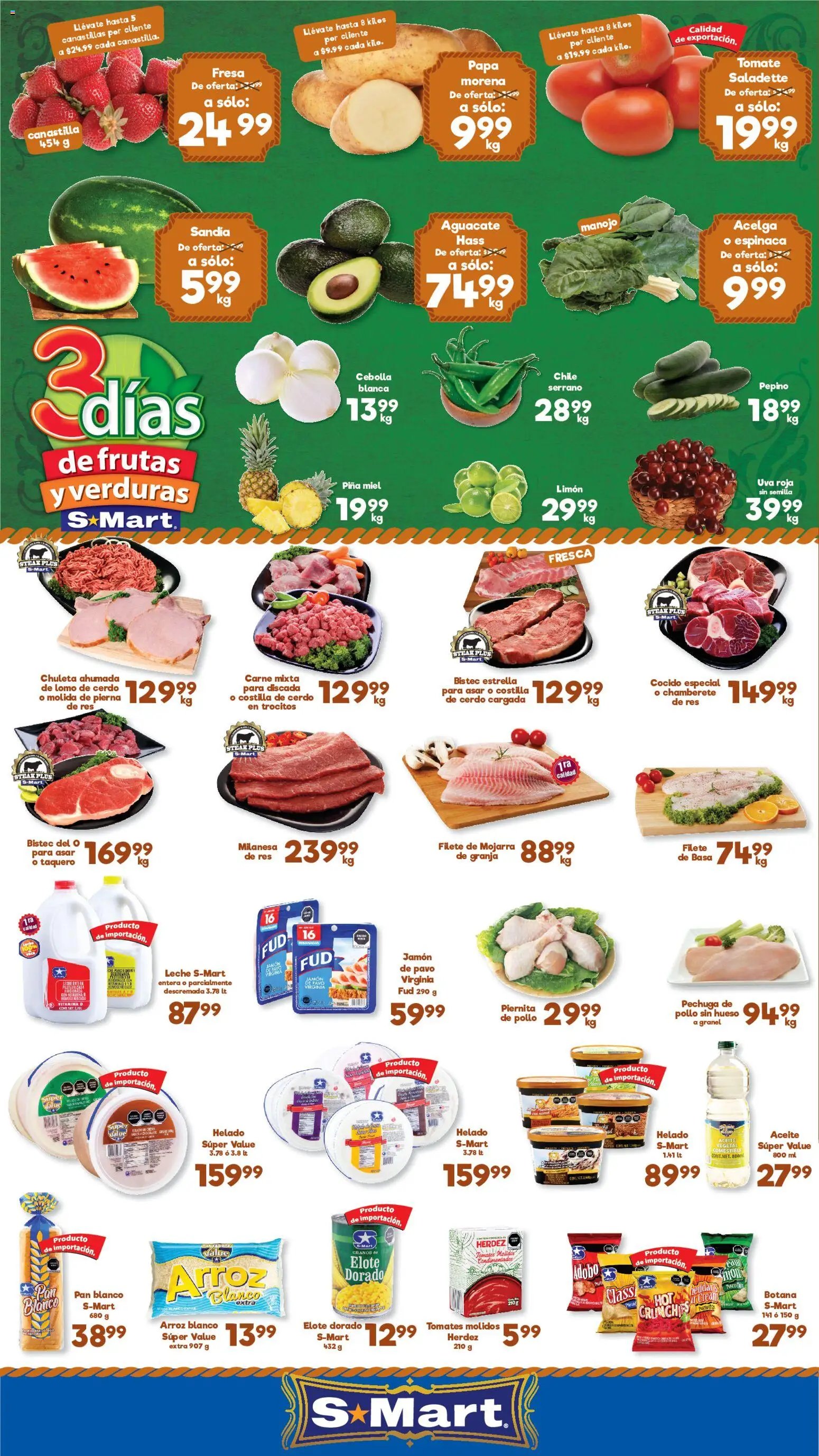 S-Mart oferta desde 16/06/2026 S-Mart folleto Reynosa