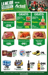 Arteli oferta desde 10/07/2026 Arteli folleto Carne Express