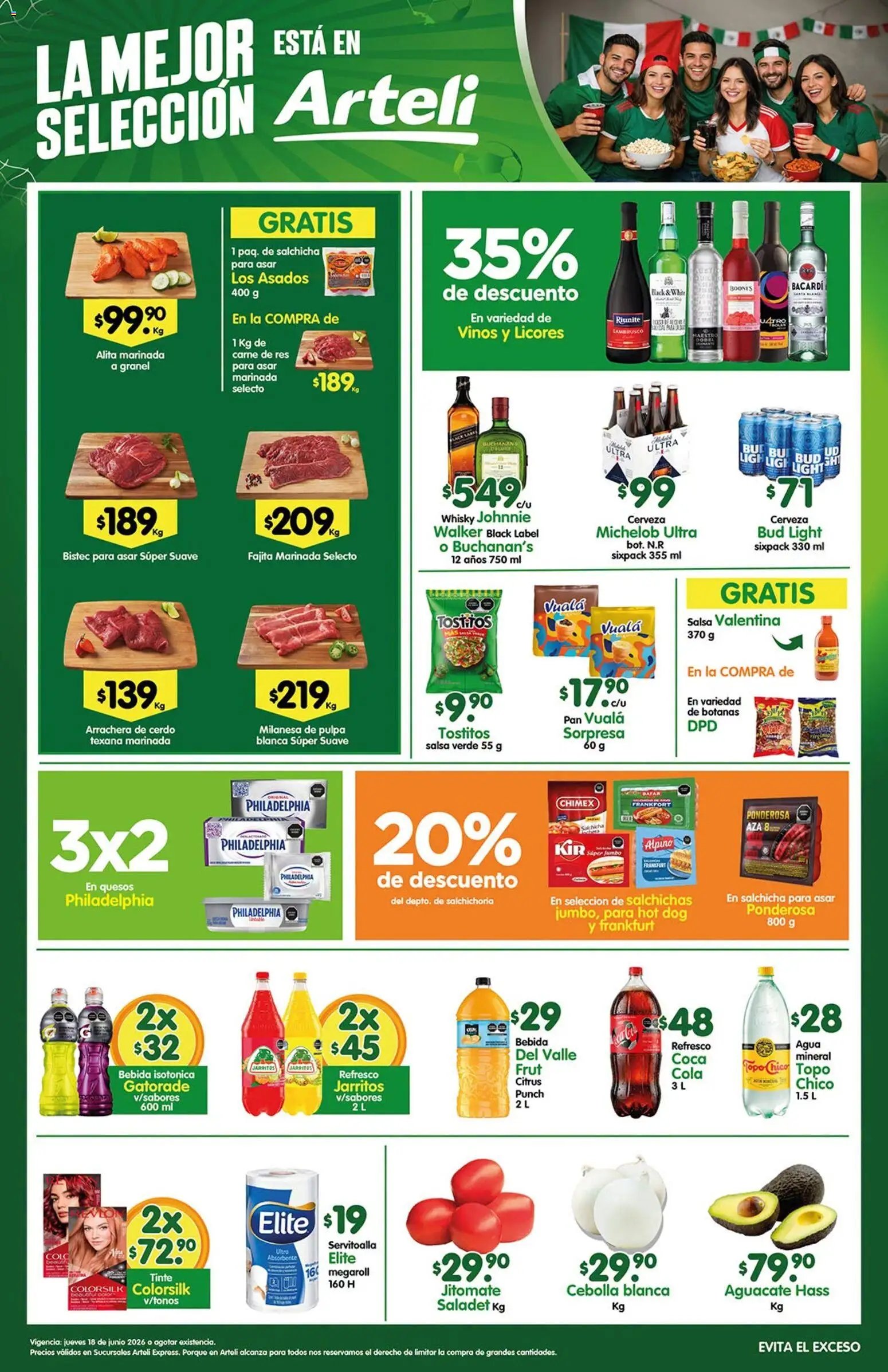 Arteli oferta desde 18/06/2026 Arteli folleto Express