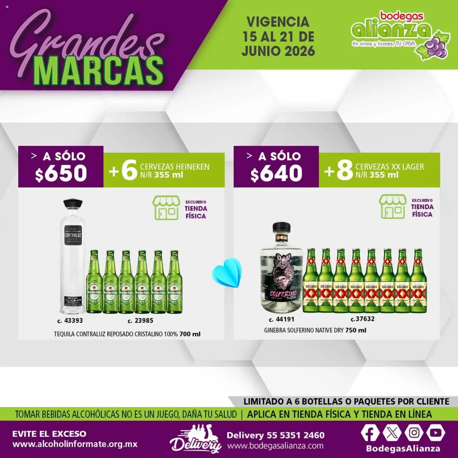 Bodegas Alianza oferta desde 15/06/2026 Bodegas Alianza catálogo Grandes Marcas