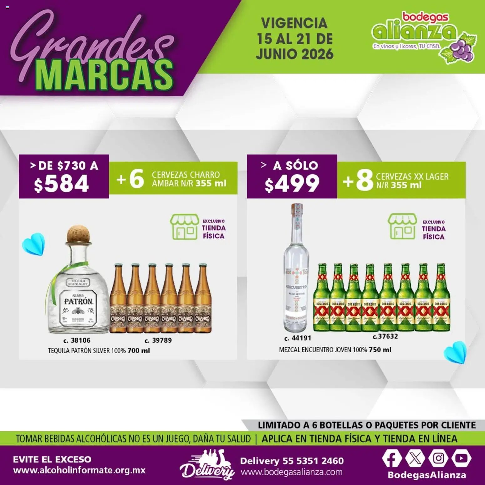 Bodegas Alianza oferta desde 15/06/2026 Bodegas Alianza catálogo Grandes Marcas