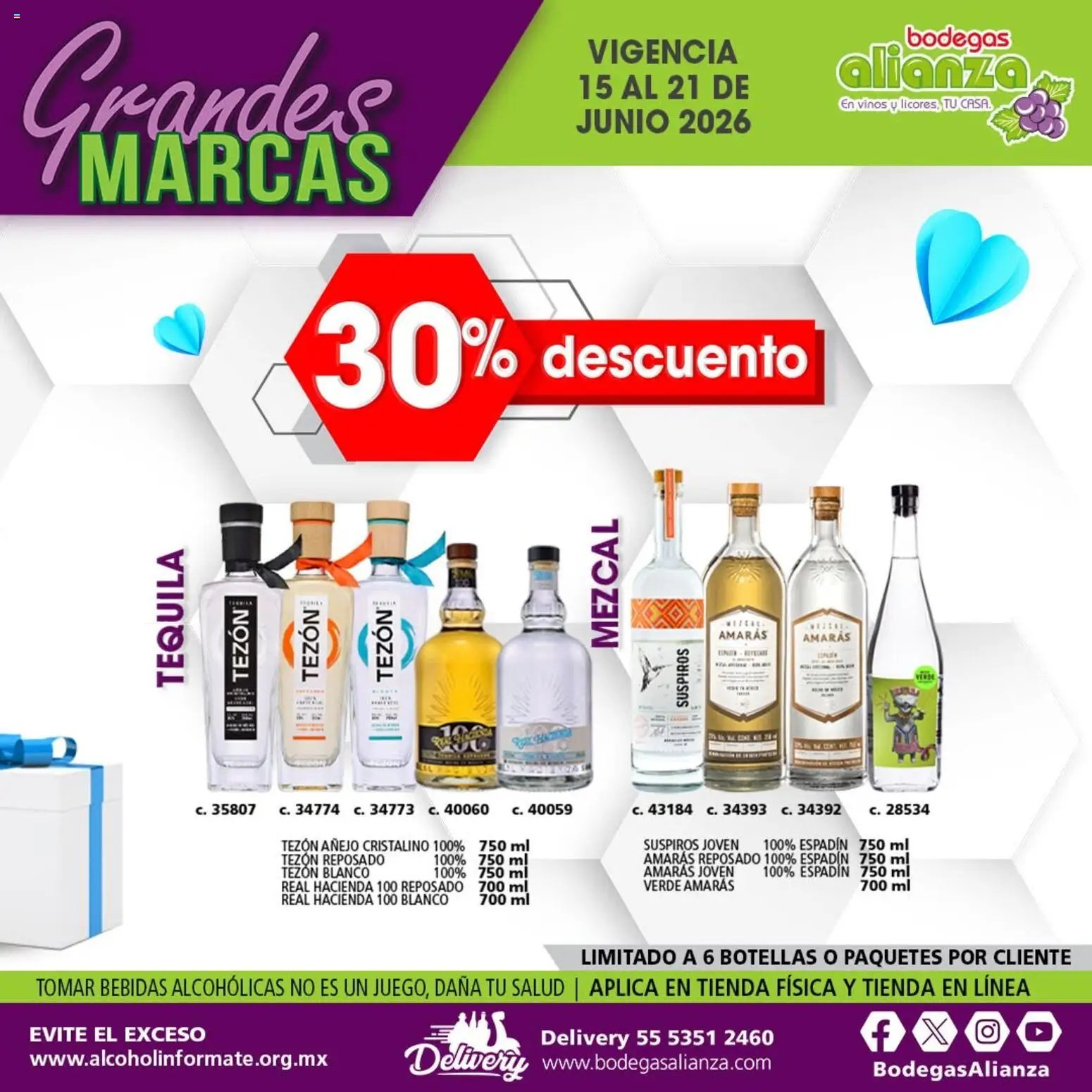 Bodegas Alianza oferta desde 15/06/2026 Bodegas Alianza catálogo Grandes Marcas