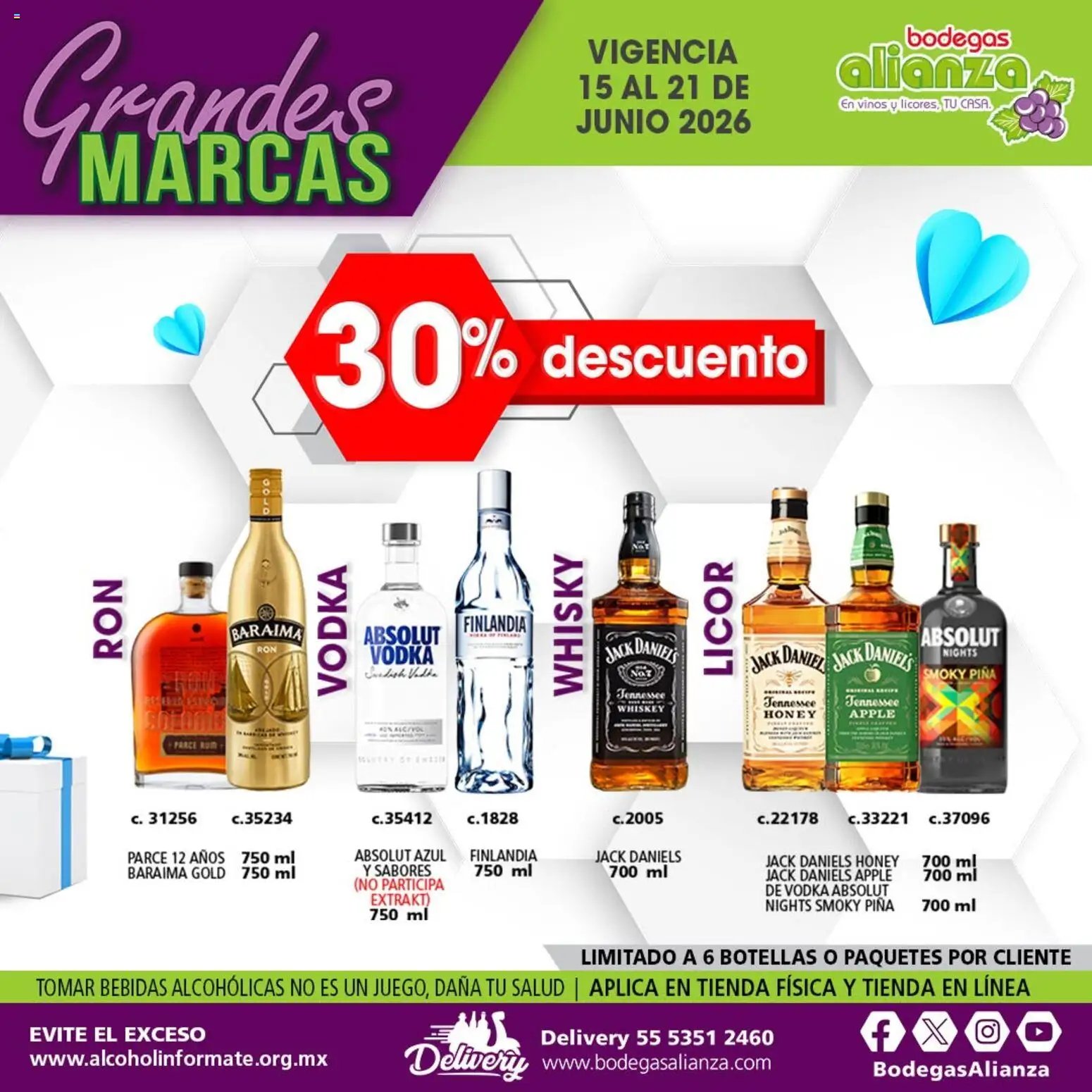 Bodegas Alianza oferta desde 15/06/2026 Bodegas Alianza catálogo Grandes Marcas
