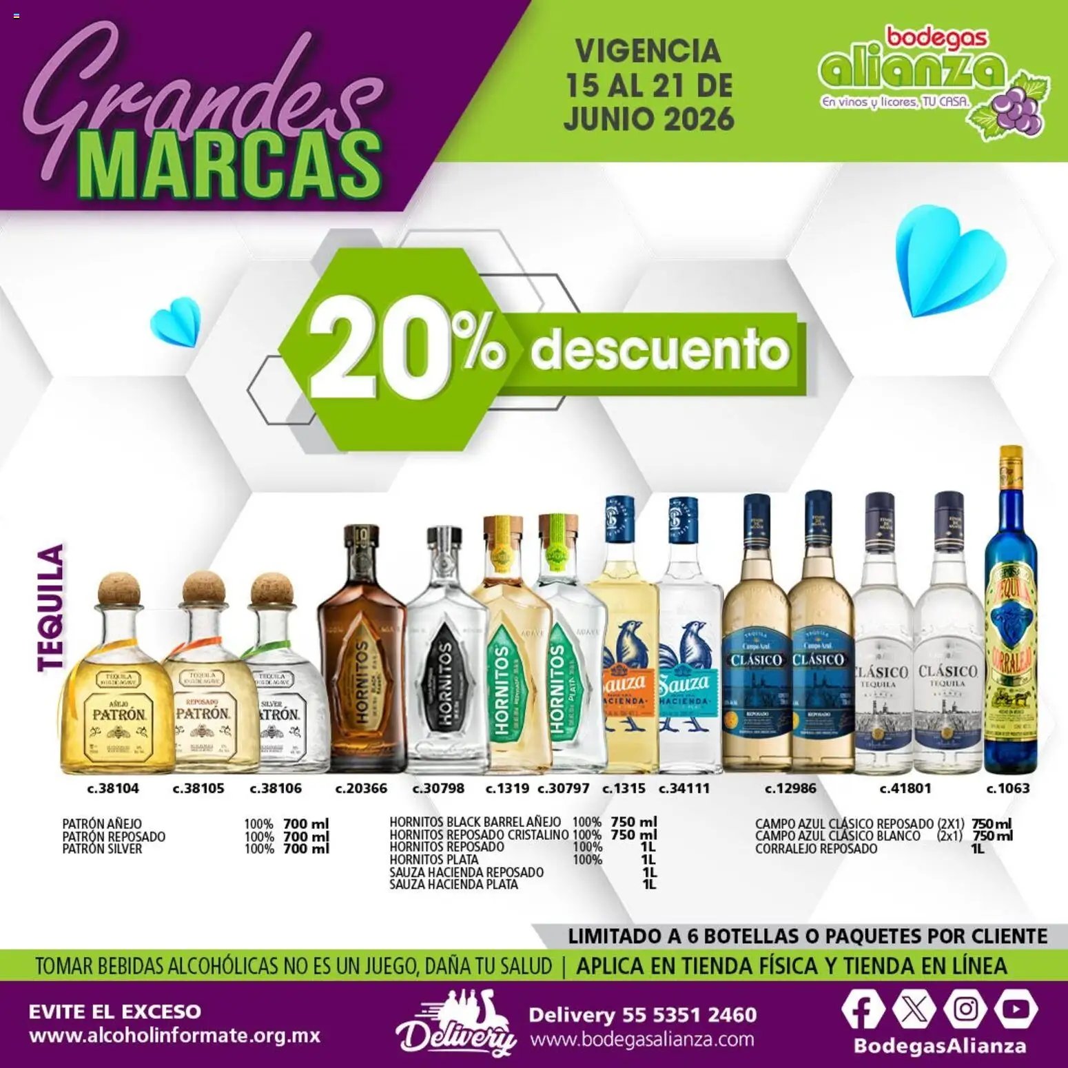 Bodegas Alianza oferta desde 15/06/2026 Bodegas Alianza catálogo Grandes Marcas