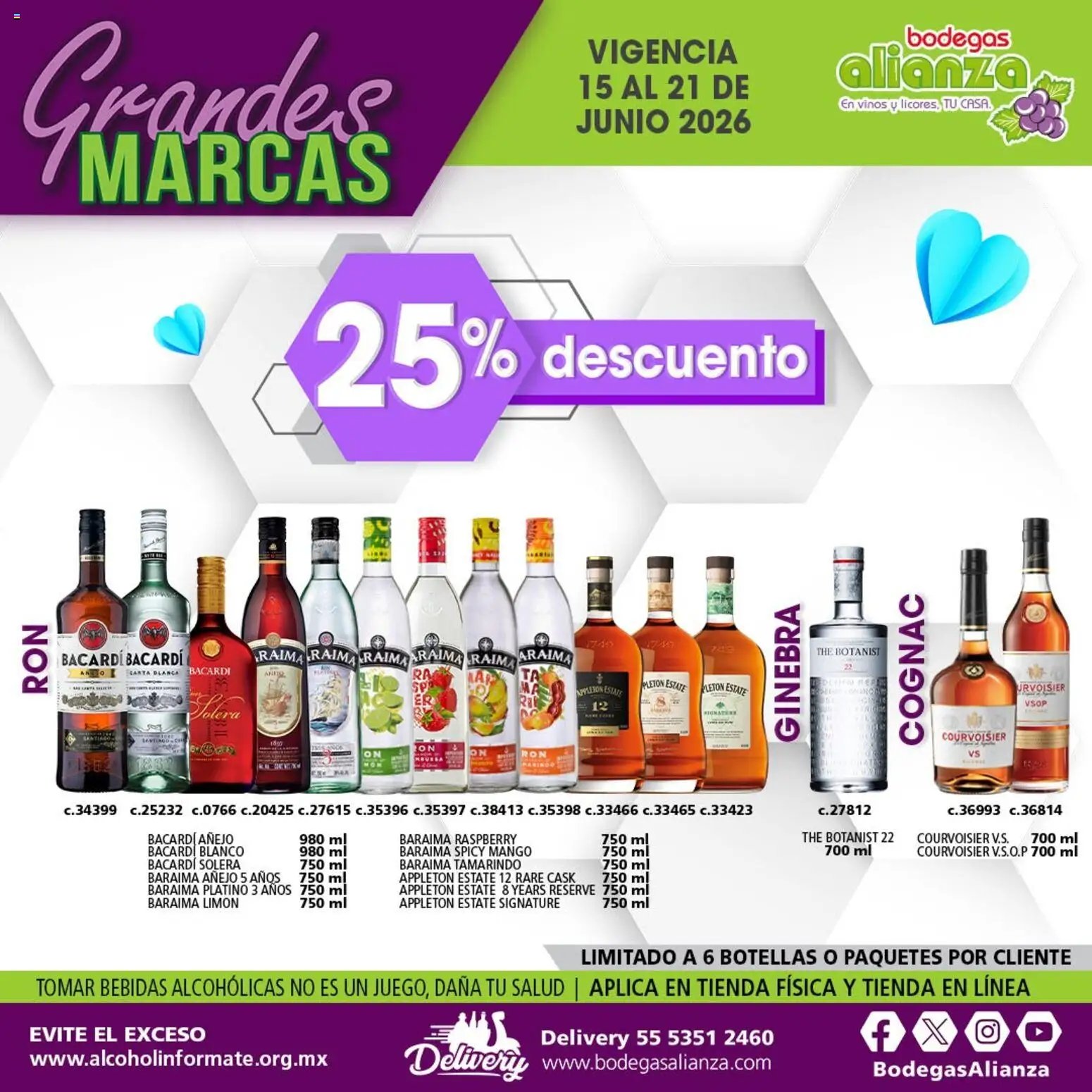 Bodegas Alianza oferta desde 15/06/2026 Bodegas Alianza catálogo Grandes Marcas