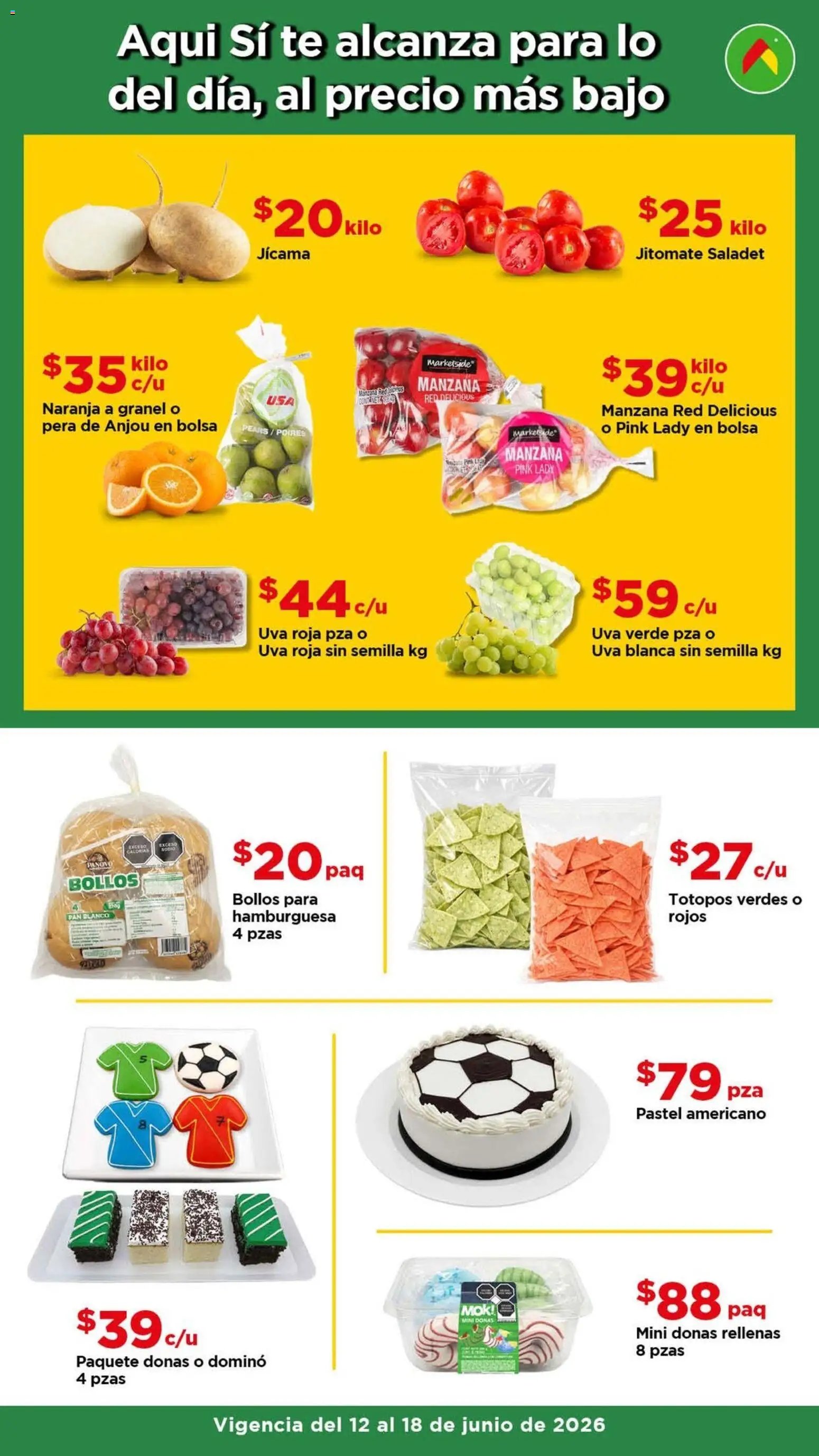Bodega Aurrerá oferta desde 12/06/2026 Bodega Aurrerá folleto Date un gusto sin gastar de más