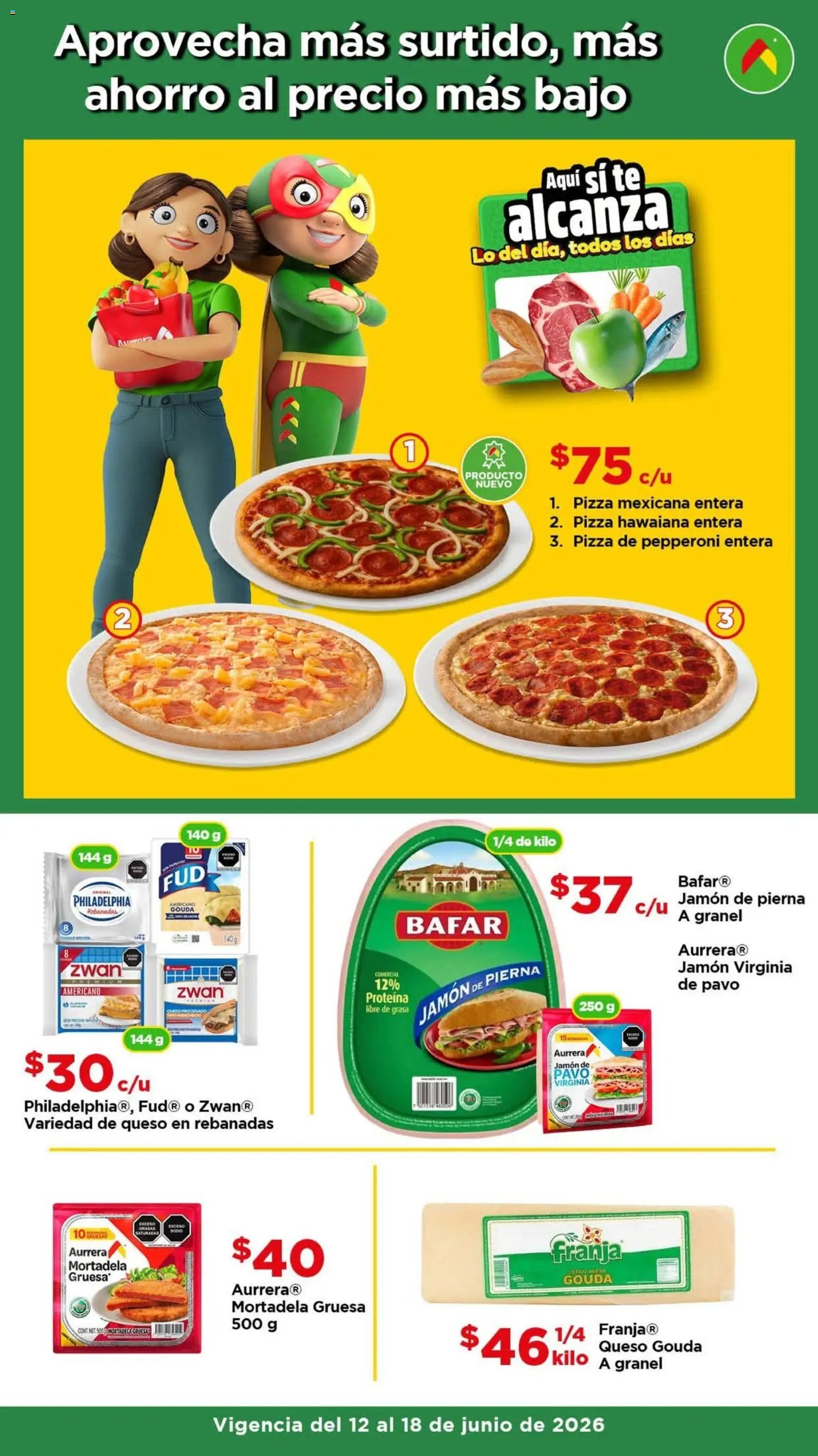 Bodega Aurrerá oferta desde 12/06/2026 Bodega Aurrerá folleto Date un gusto sin gastar de más