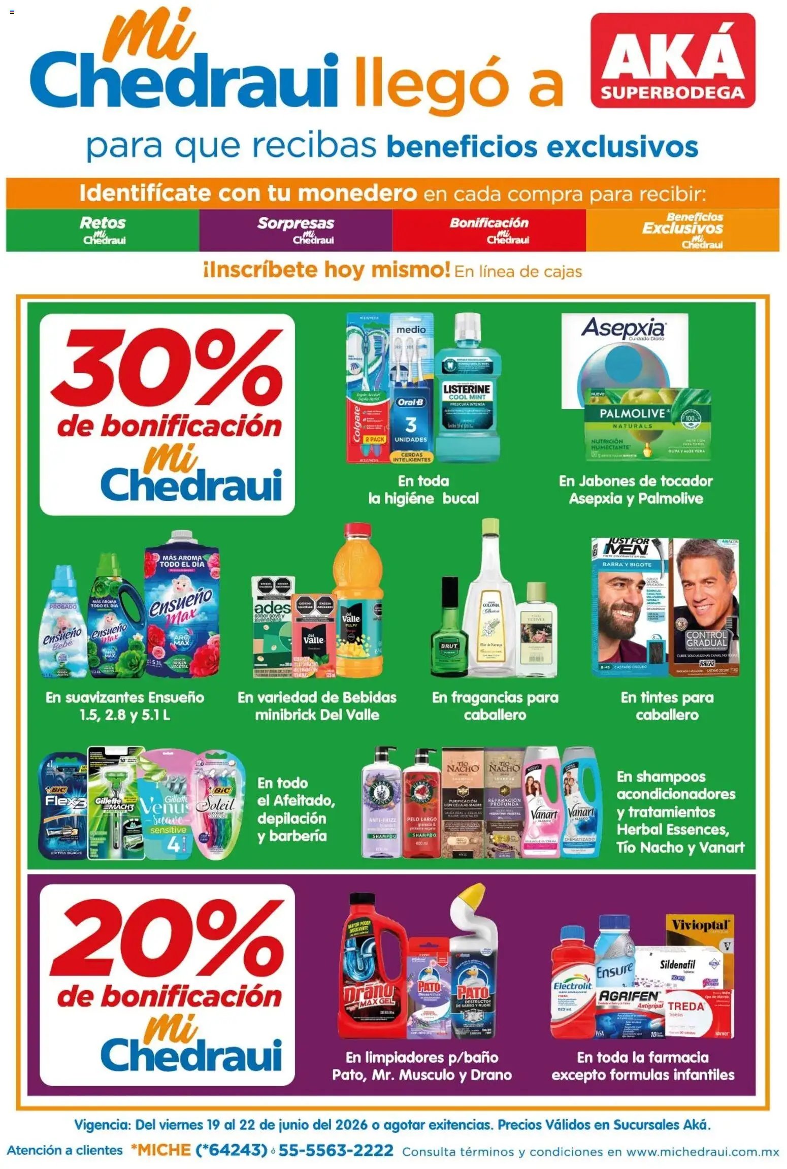 Arteli oferta desde 19/06/2026 Arteli folleto MiChedraui Aká