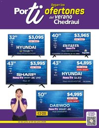 Chedraui oferta desde 22/06/2026 Chedraui folleto Llegan los porti ofertones
