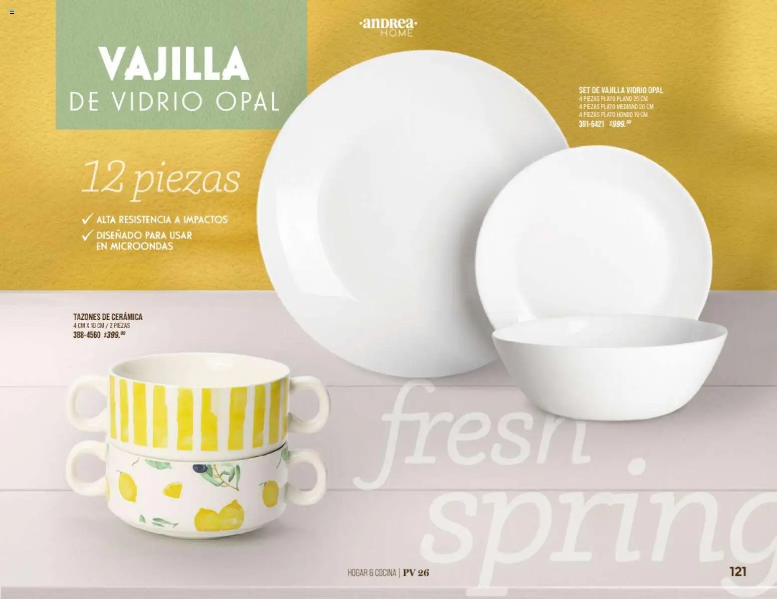 Andrea oferta desde 25/01/2026 Catálogo Home
