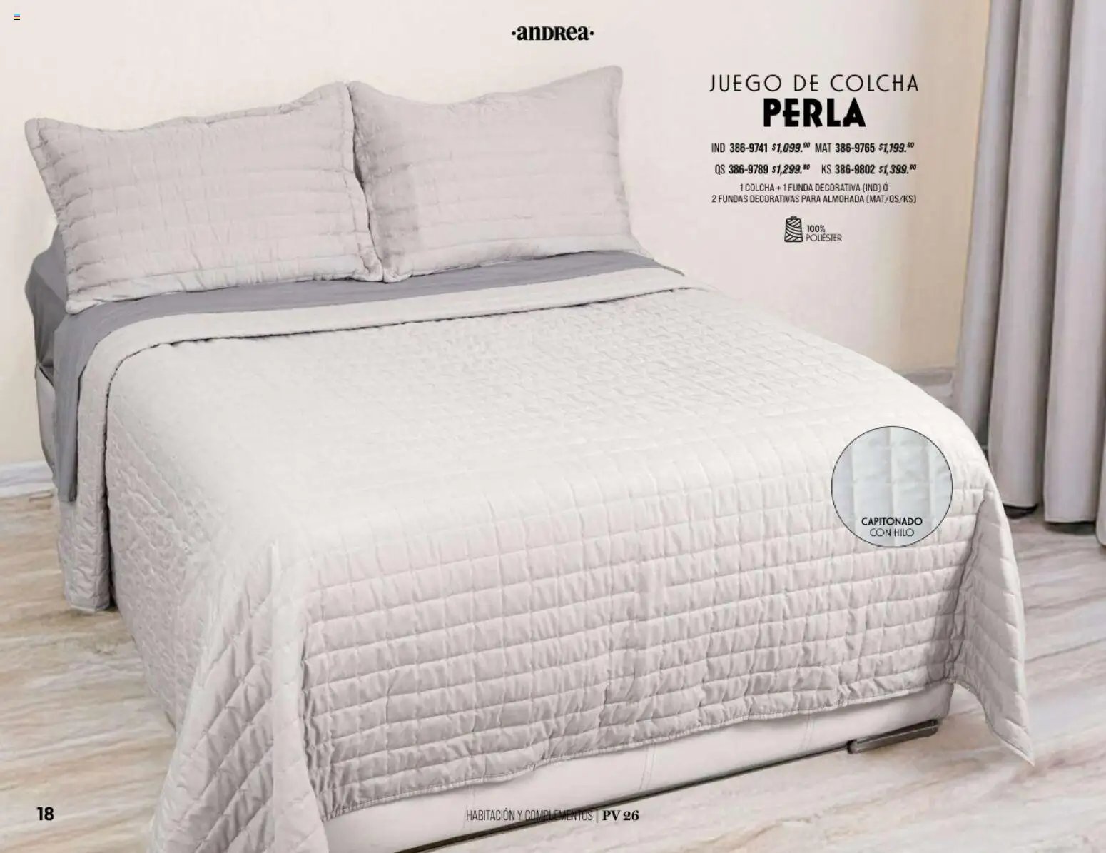 Andrea oferta desde 25/01/2026 Catálogo Home