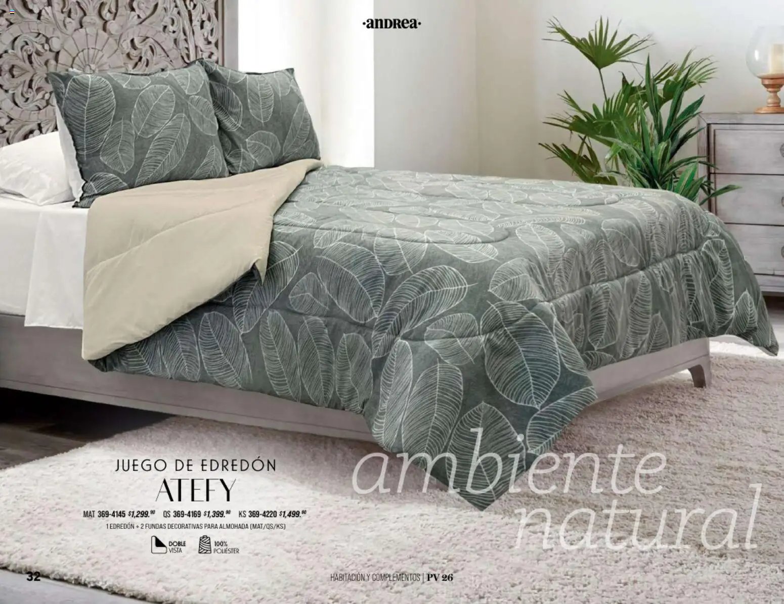 Andrea oferta desde 25/01/2026 Catálogo Home