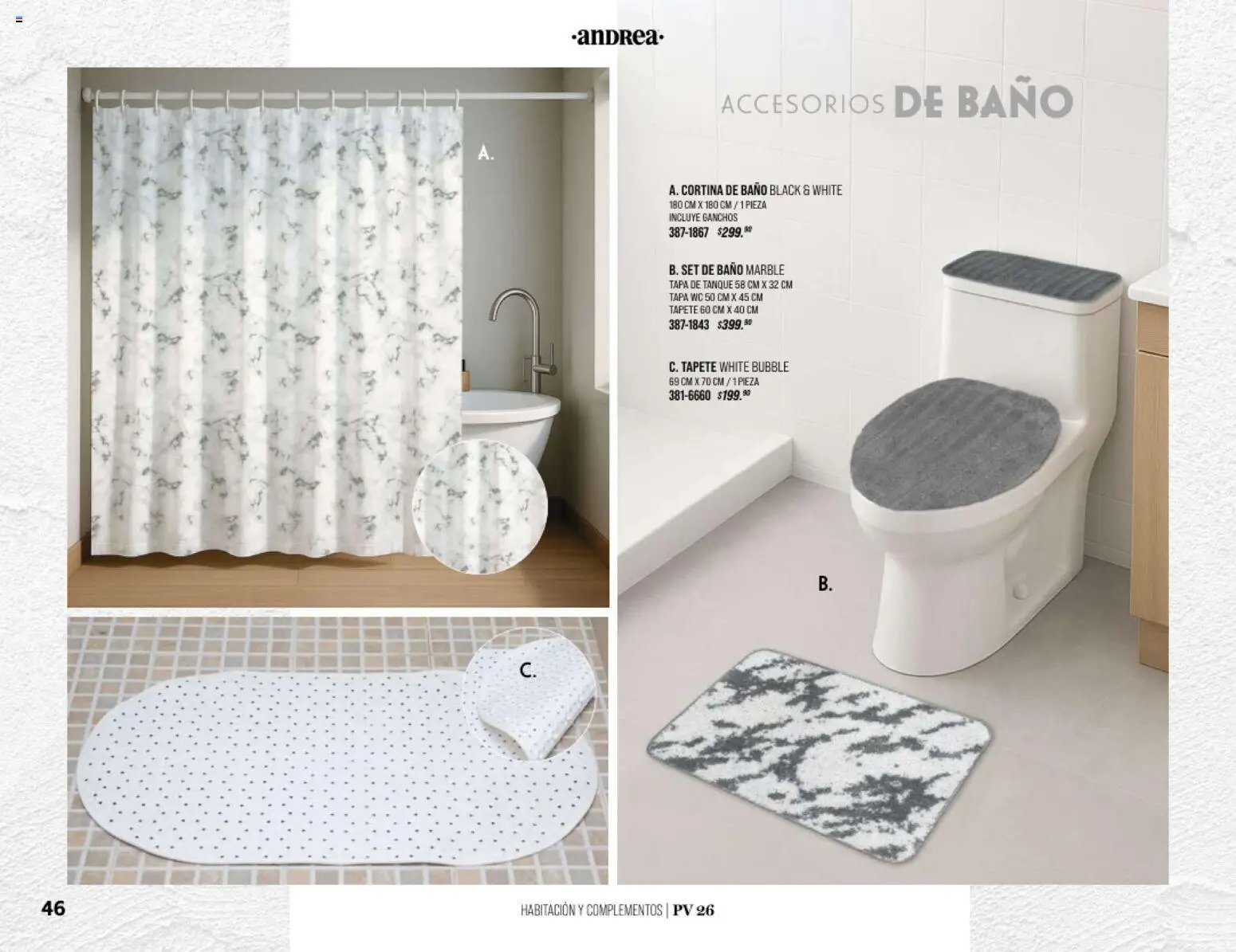 Andrea oferta desde 25/01/2026 Catálogo Home