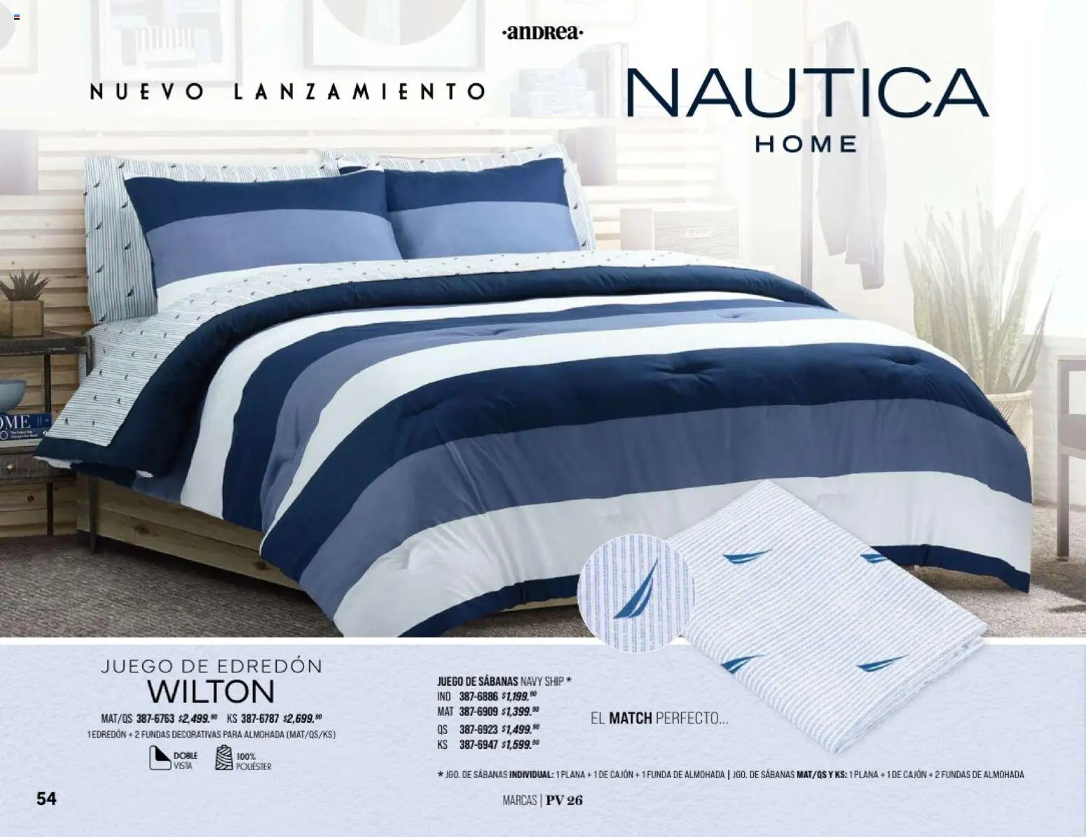 Andrea oferta desde 25/01/2026 Catálogo Home