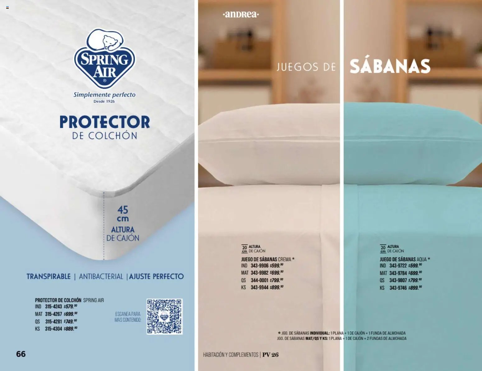 Andrea oferta desde 25/01/2026 Catálogo Home