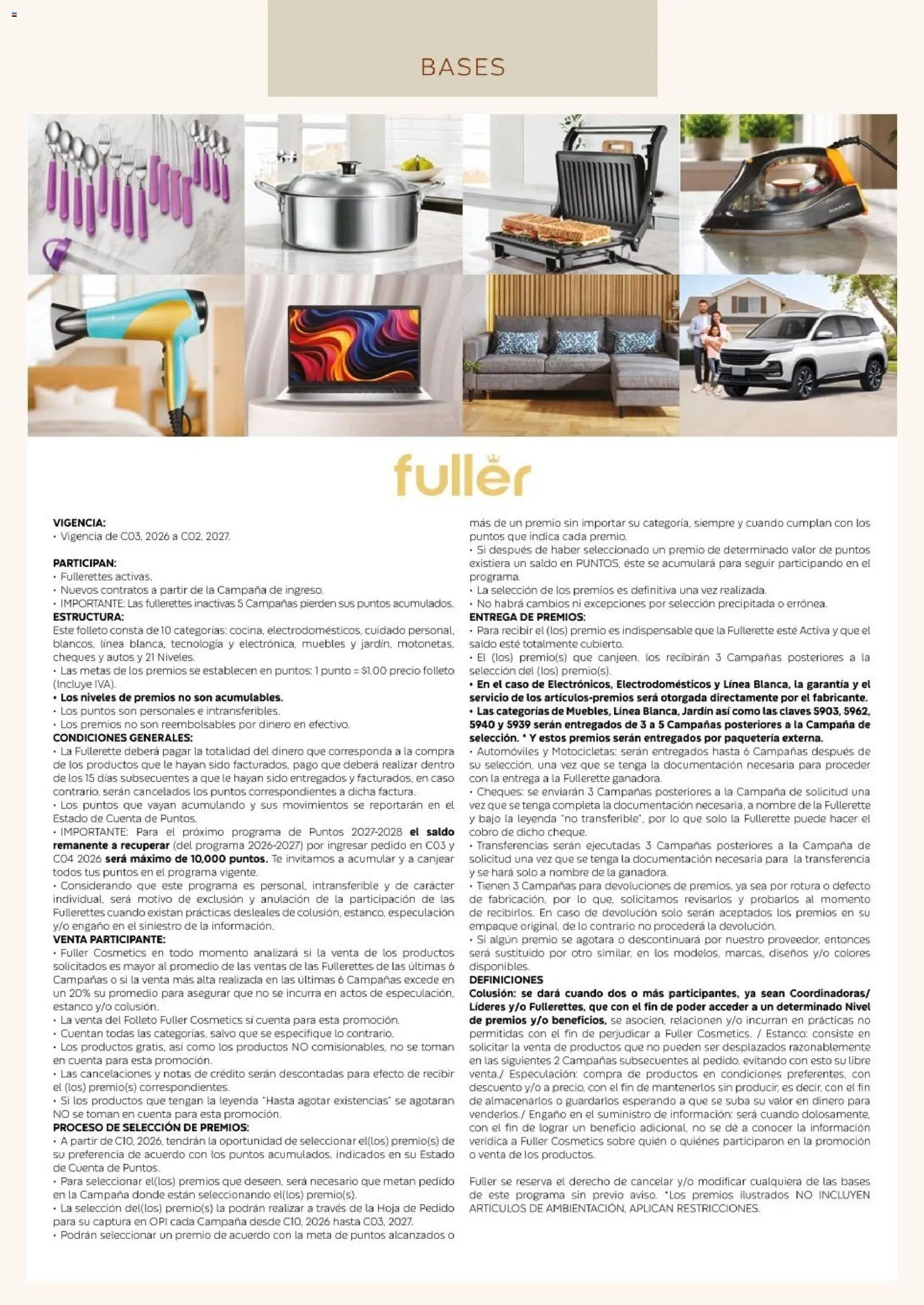 Fuller oferta desde 15/06/2026 Fuller catálogo Puntos