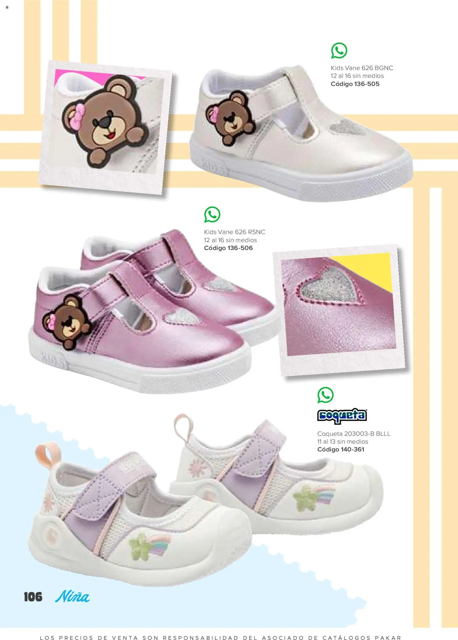 SC Pakar oferta desde 30/01/2026 Catálogo Niña