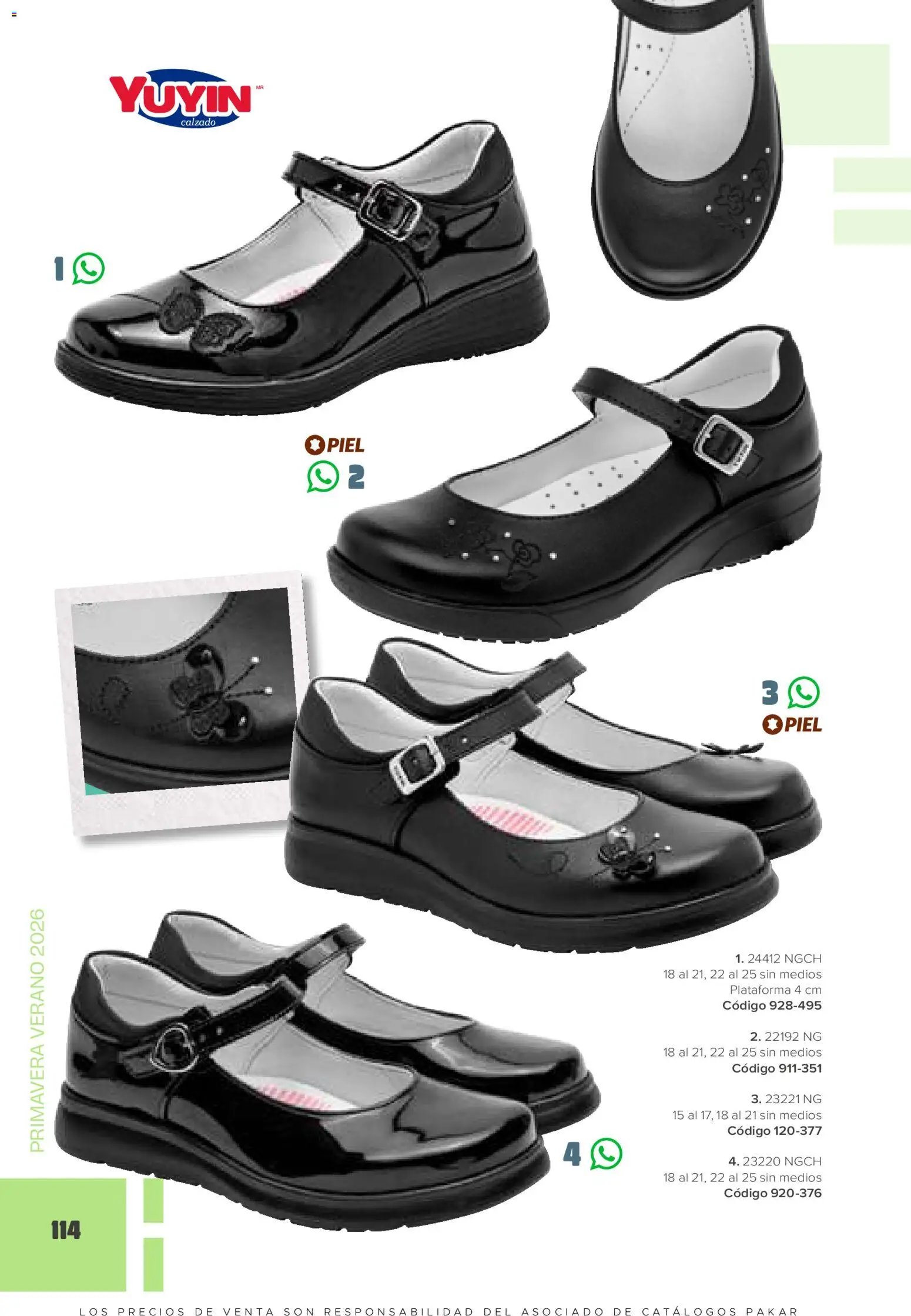 SC Pakar oferta desde 30/01/2026 Catálogo Niña