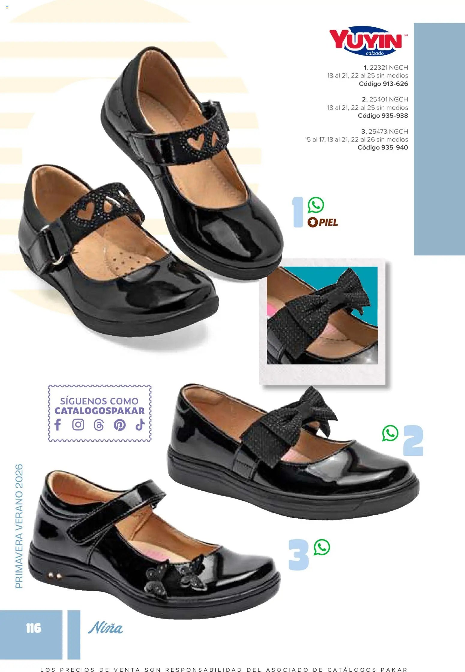 SC Pakar oferta desde 30/01/2026 Catálogo Niña