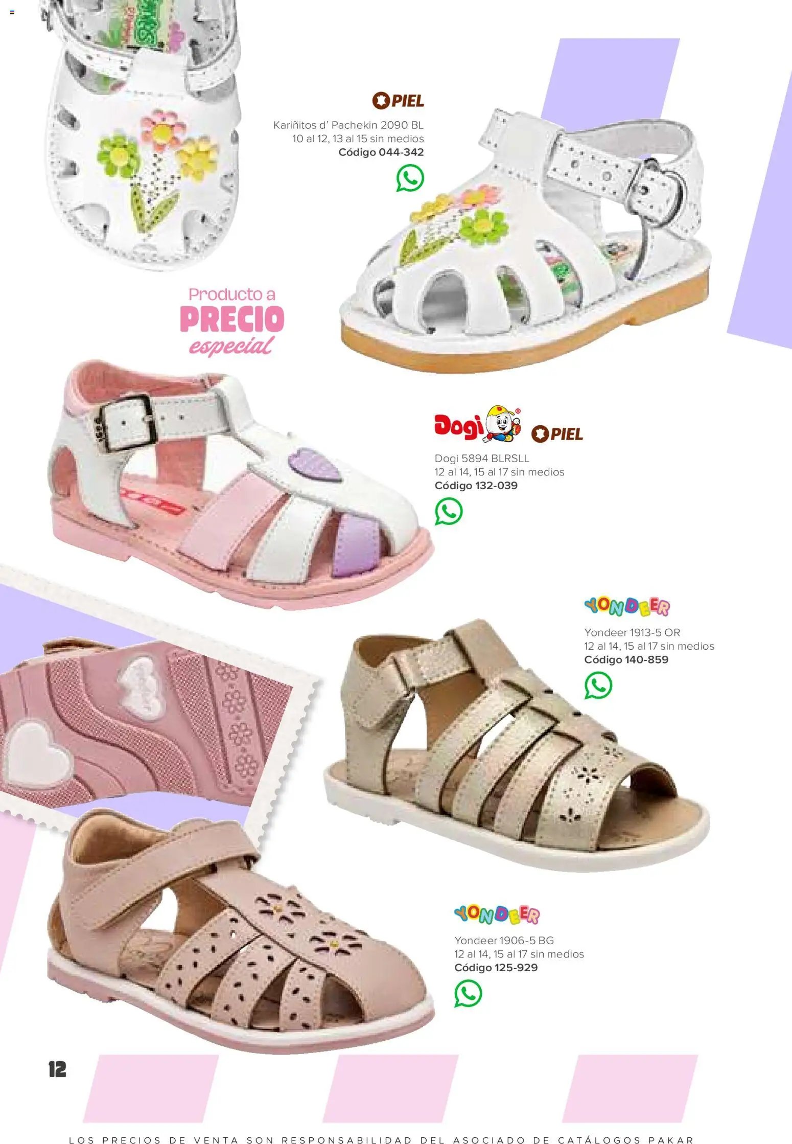 SC Pakar oferta desde 30/01/2026 Catálogo Niña