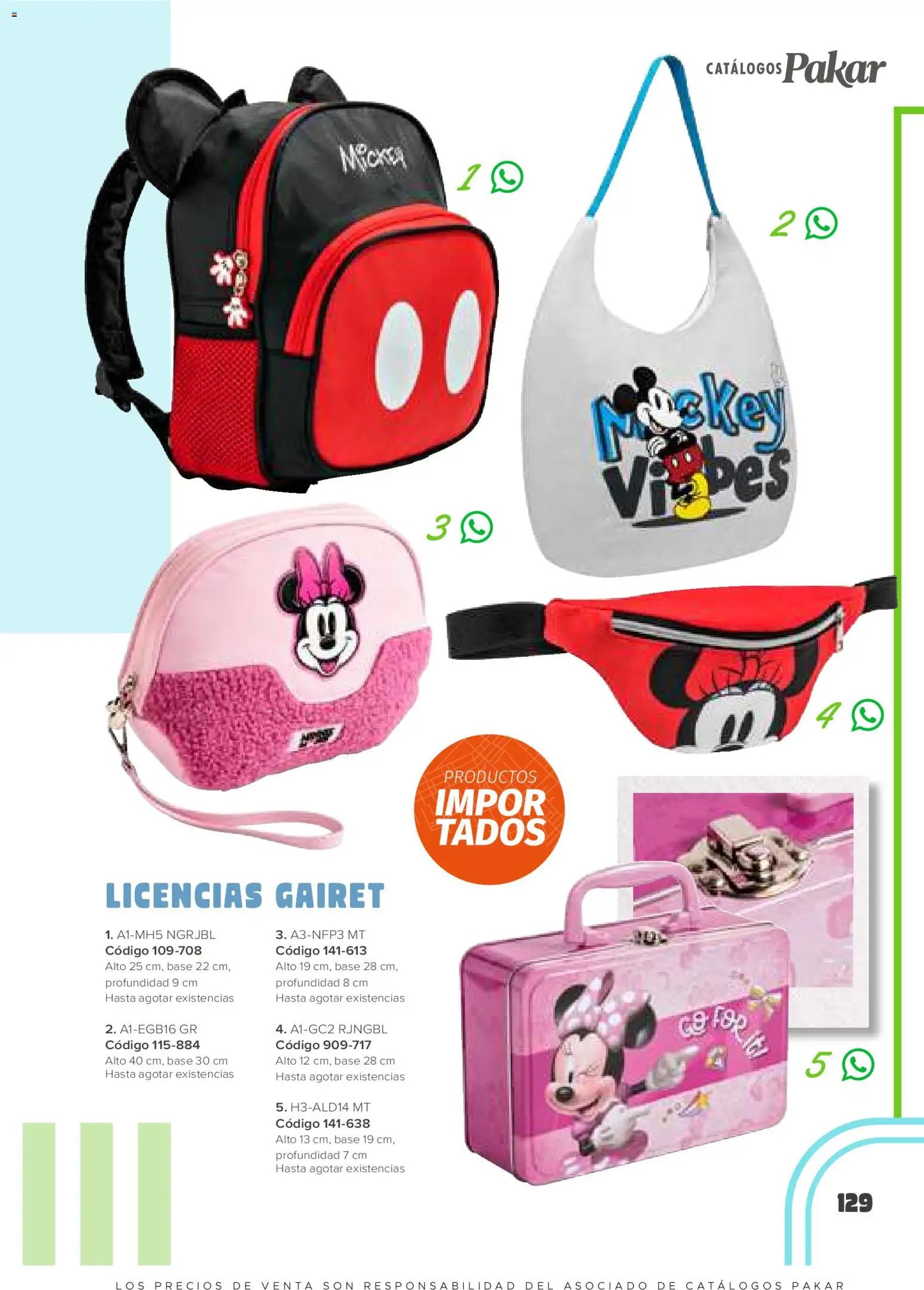 SC Pakar oferta desde 30/01/2026 Catálogo Niña