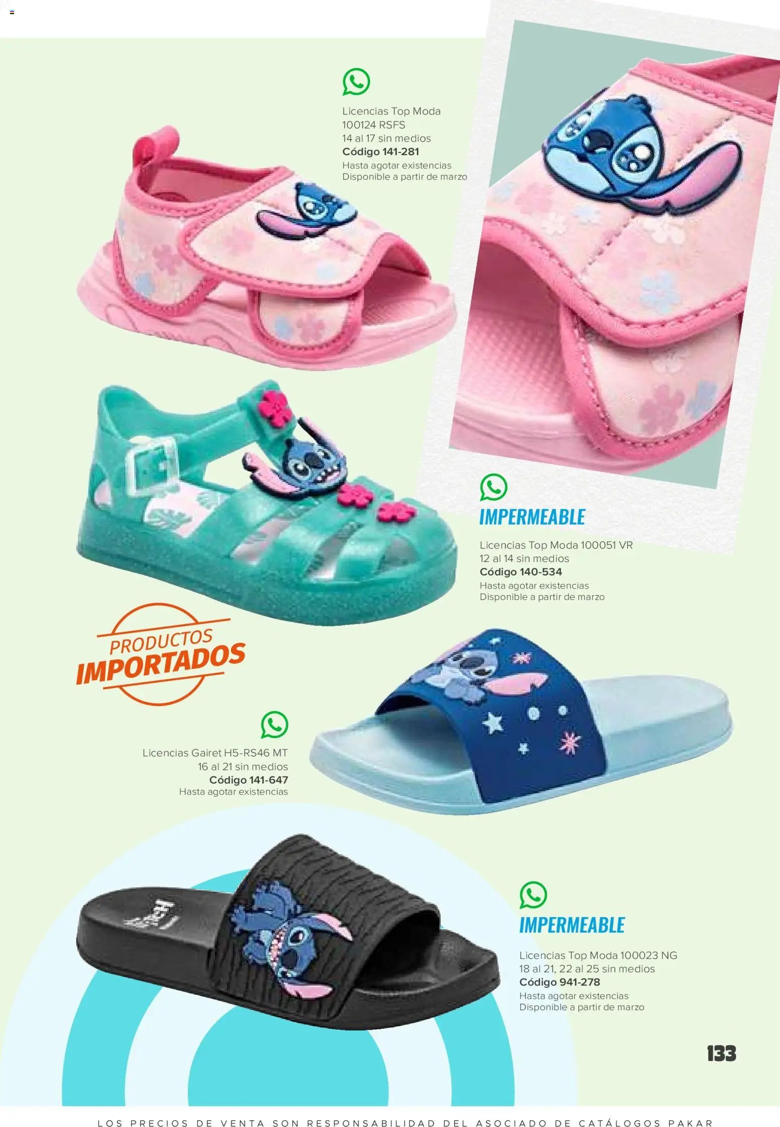 SC Pakar oferta desde 30/01/2026 Catálogo Niña