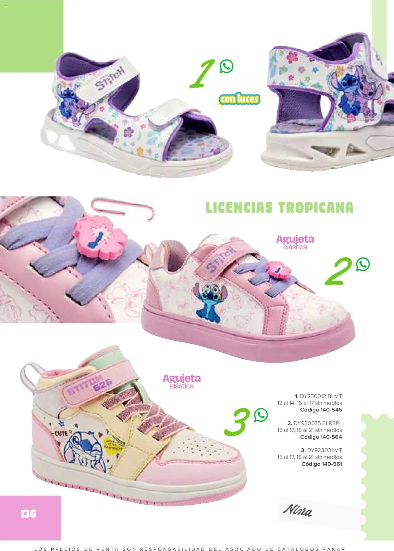 SC Pakar oferta desde 30/01/2026 Catálogo Niña