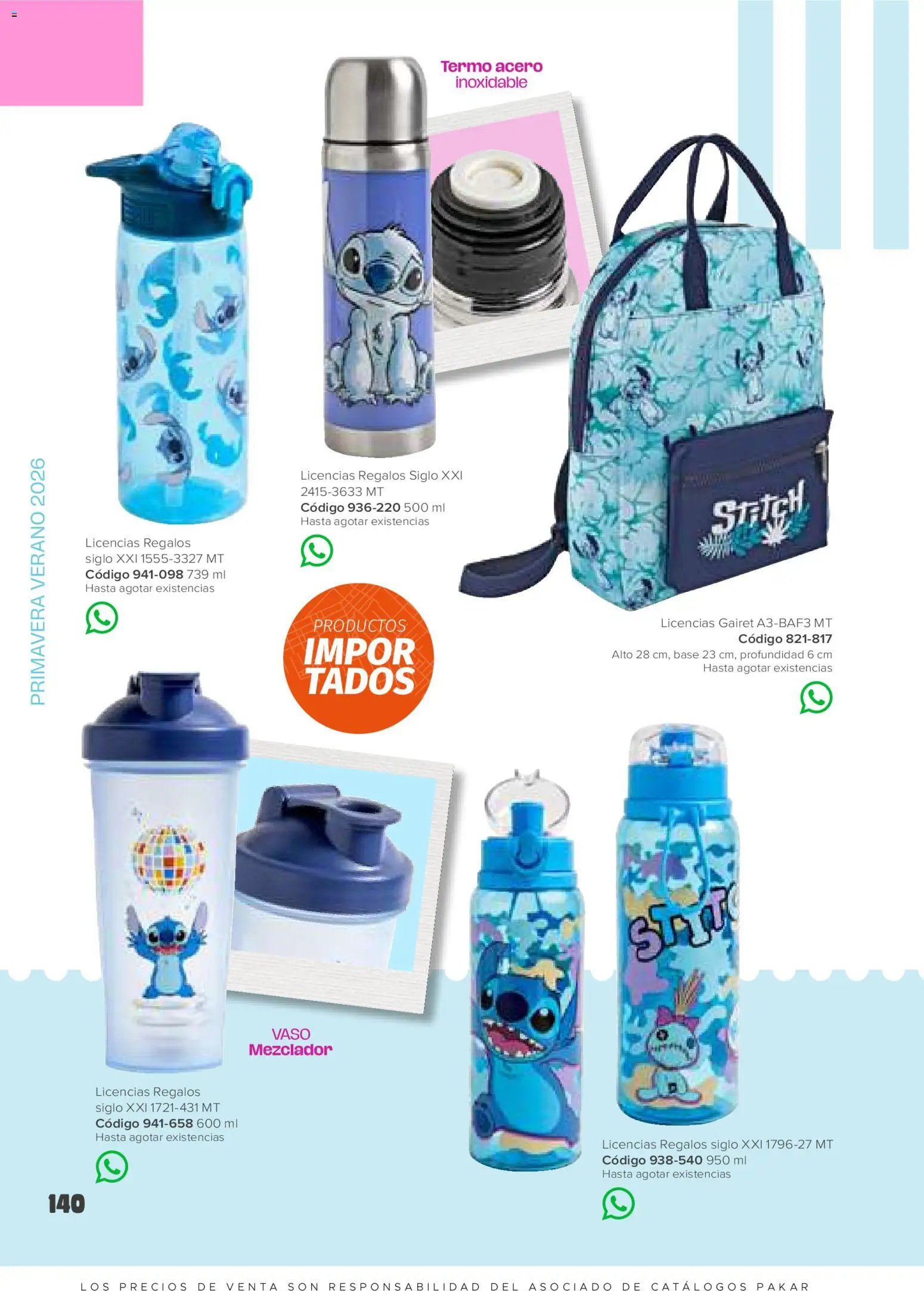 SC Pakar oferta desde 30/01/2026 Catálogo Niña