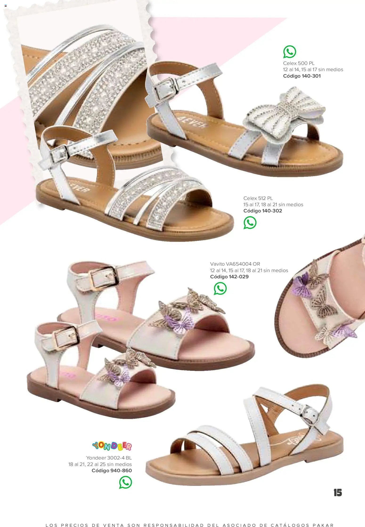 SC Pakar oferta desde 30/01/2026 Catálogo Niña