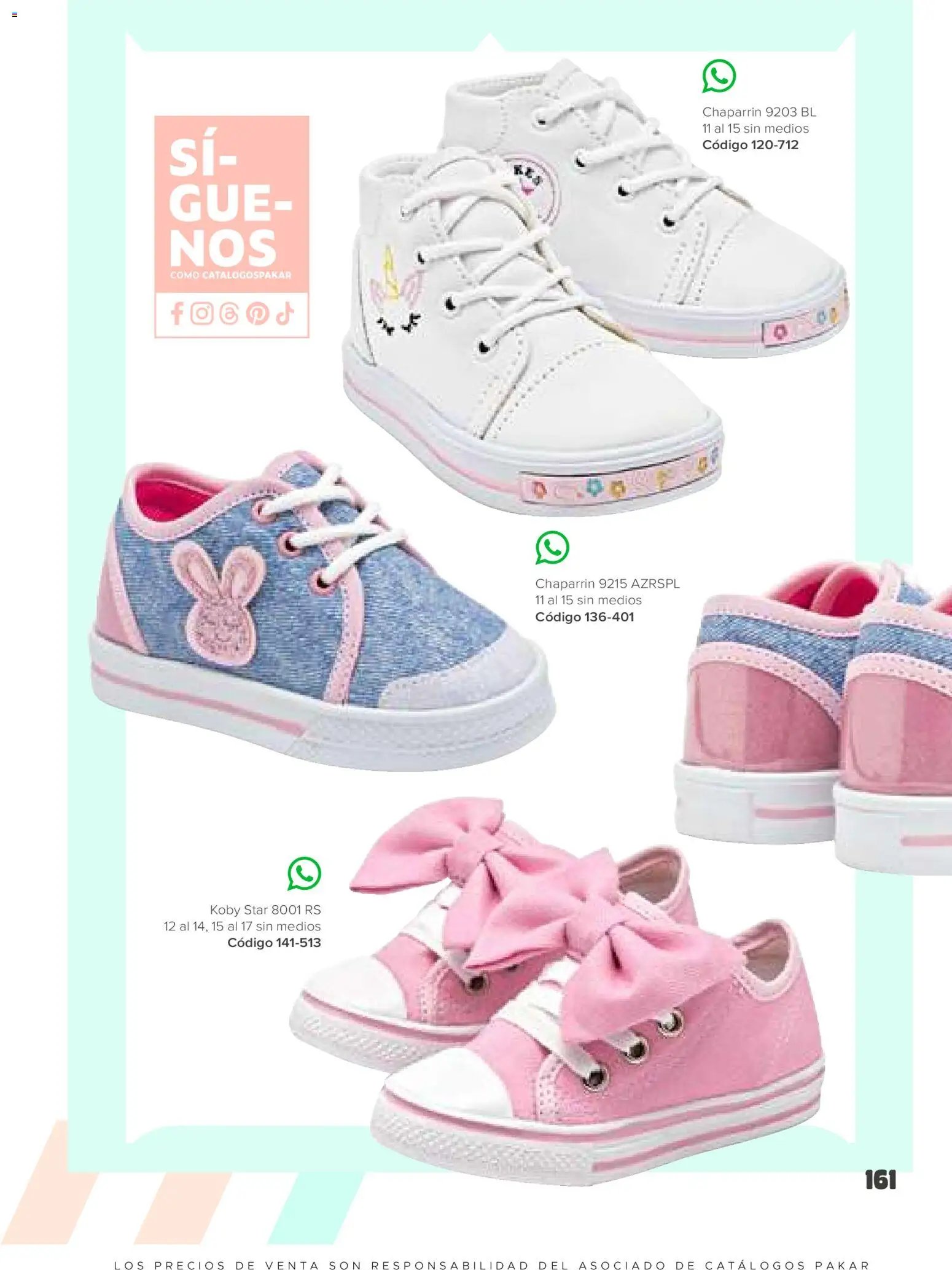 SC Pakar oferta desde 30/01/2026 Catálogo Niña