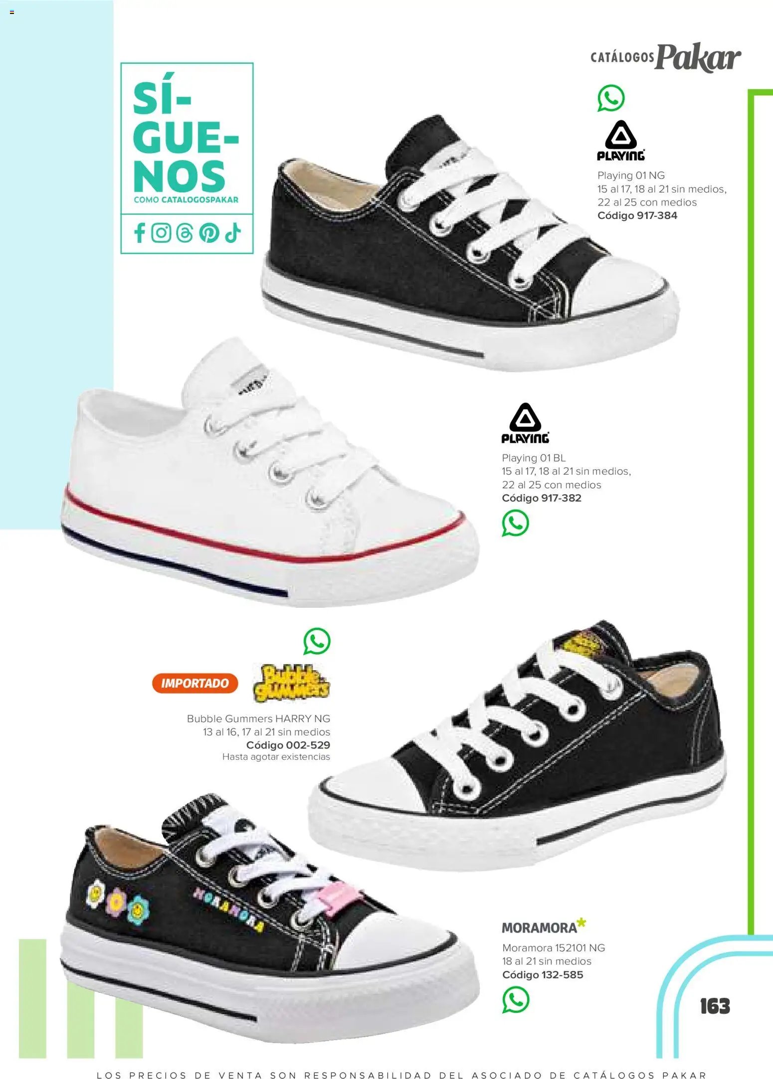 SC Pakar oferta desde 30/01/2026 Catálogo Niña