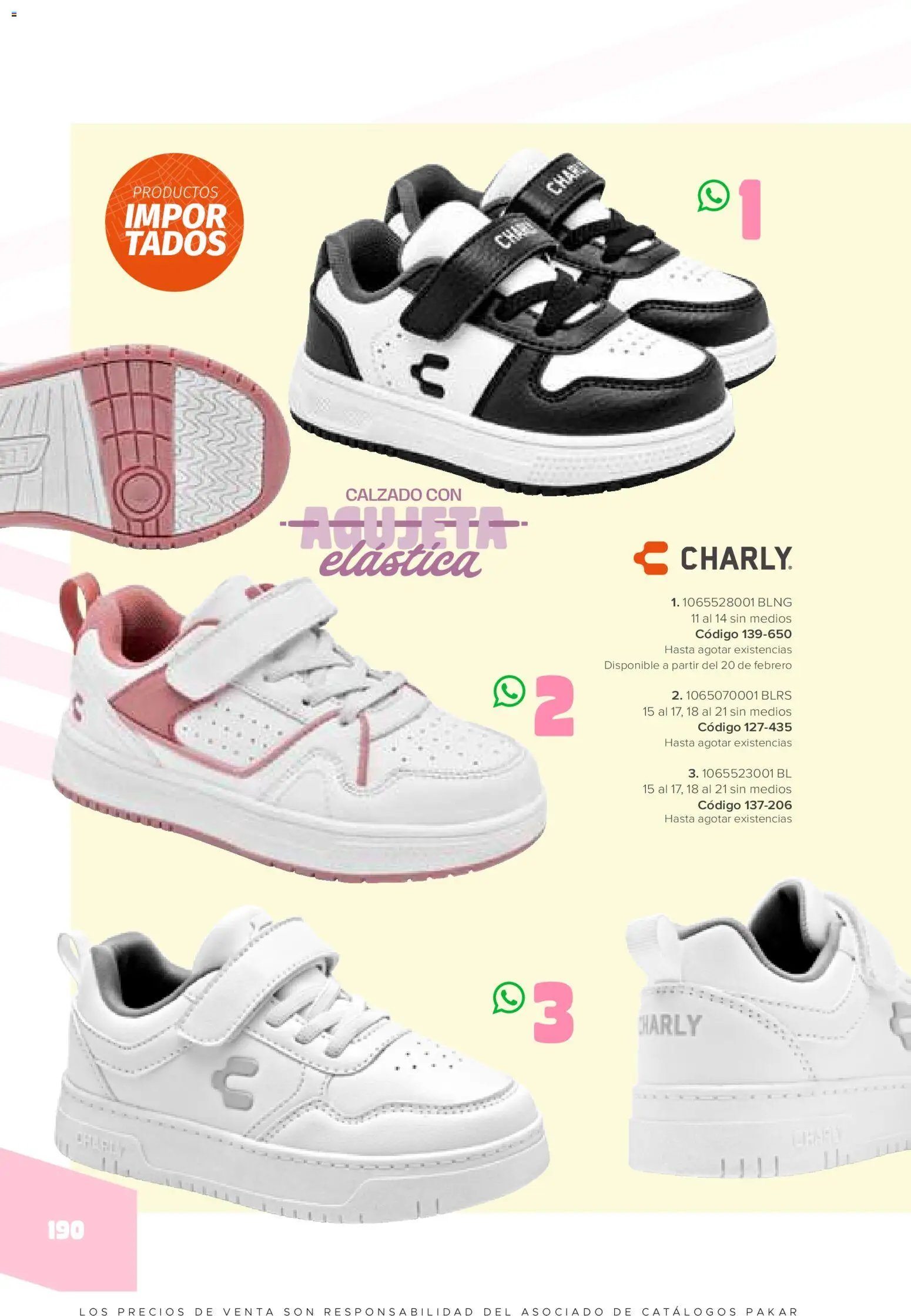 SC Pakar oferta desde 30/01/2026 Catálogo Niña