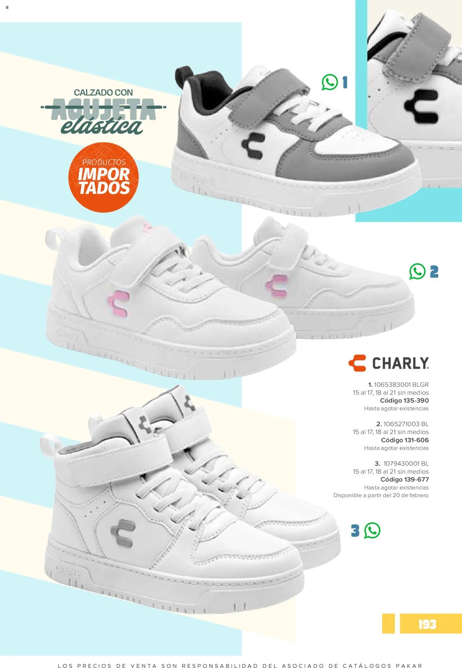 SC Pakar oferta desde 30/01/2026 Catálogo Niña