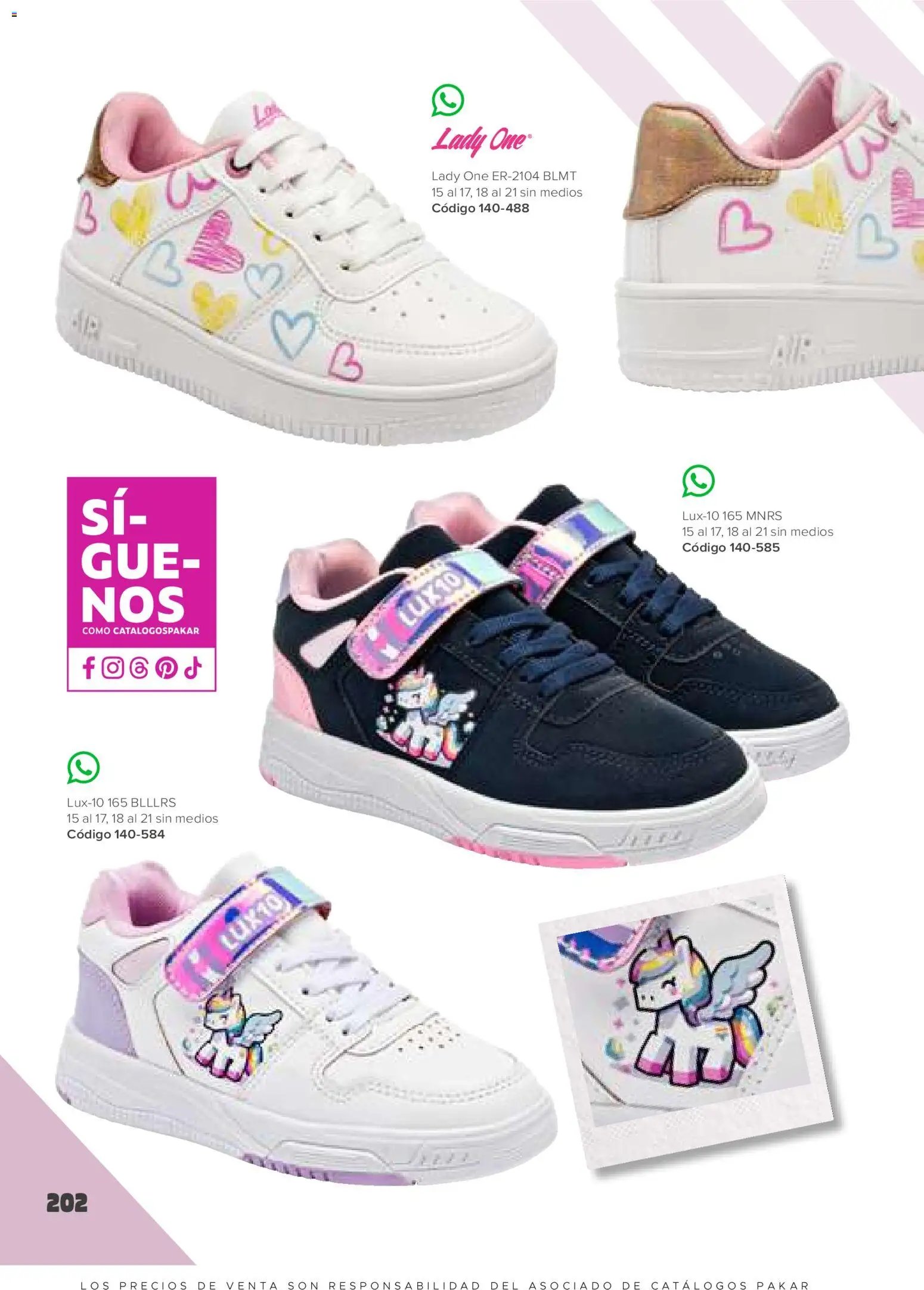 SC Pakar oferta desde 30/01/2026 Catálogo Niña