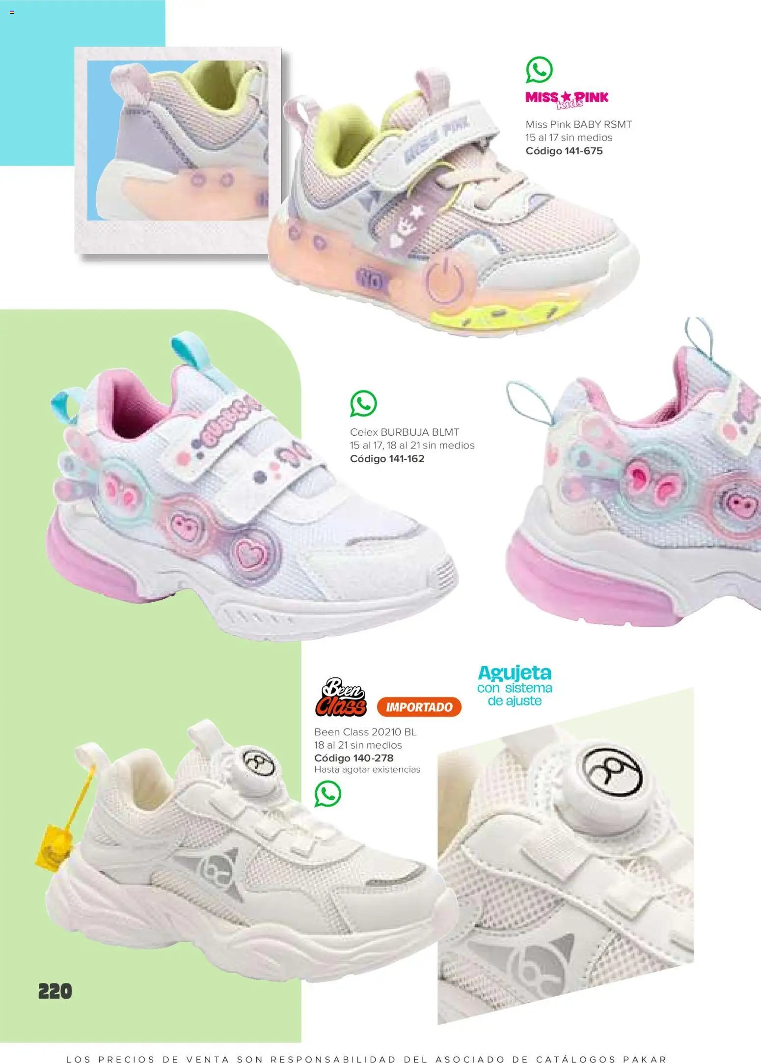 SC Pakar oferta desde 30/01/2026 Catálogo Niña