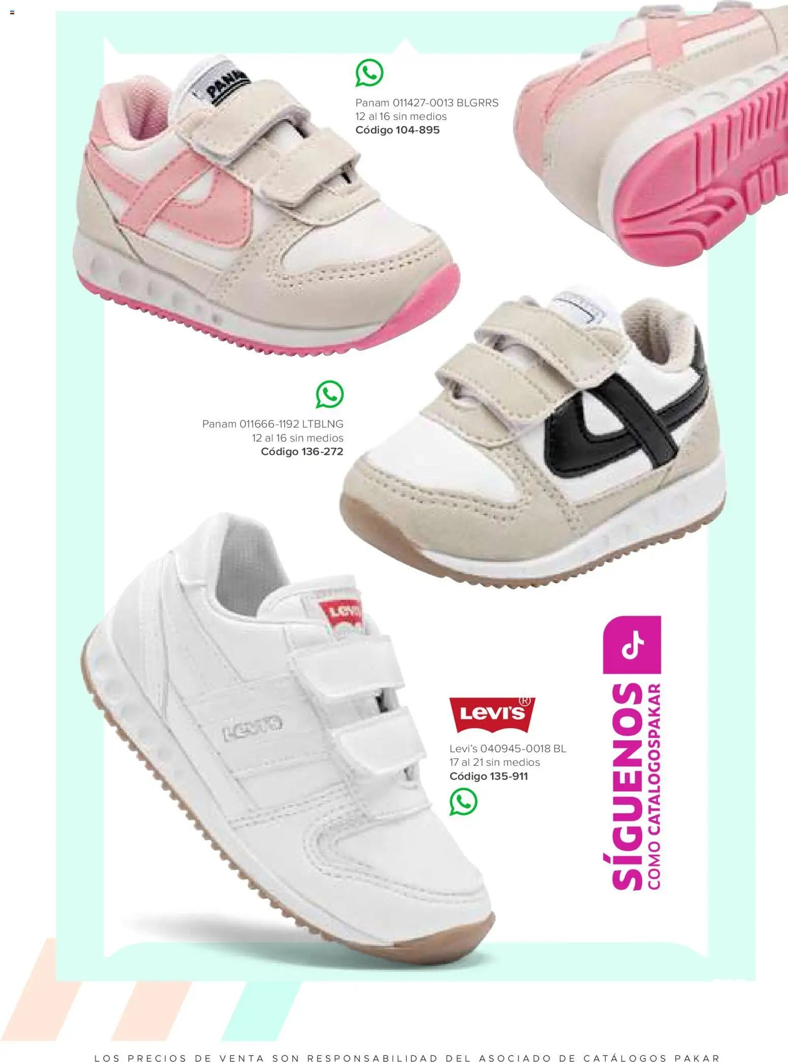 SC Pakar oferta desde 30/01/2026 Catálogo Niña